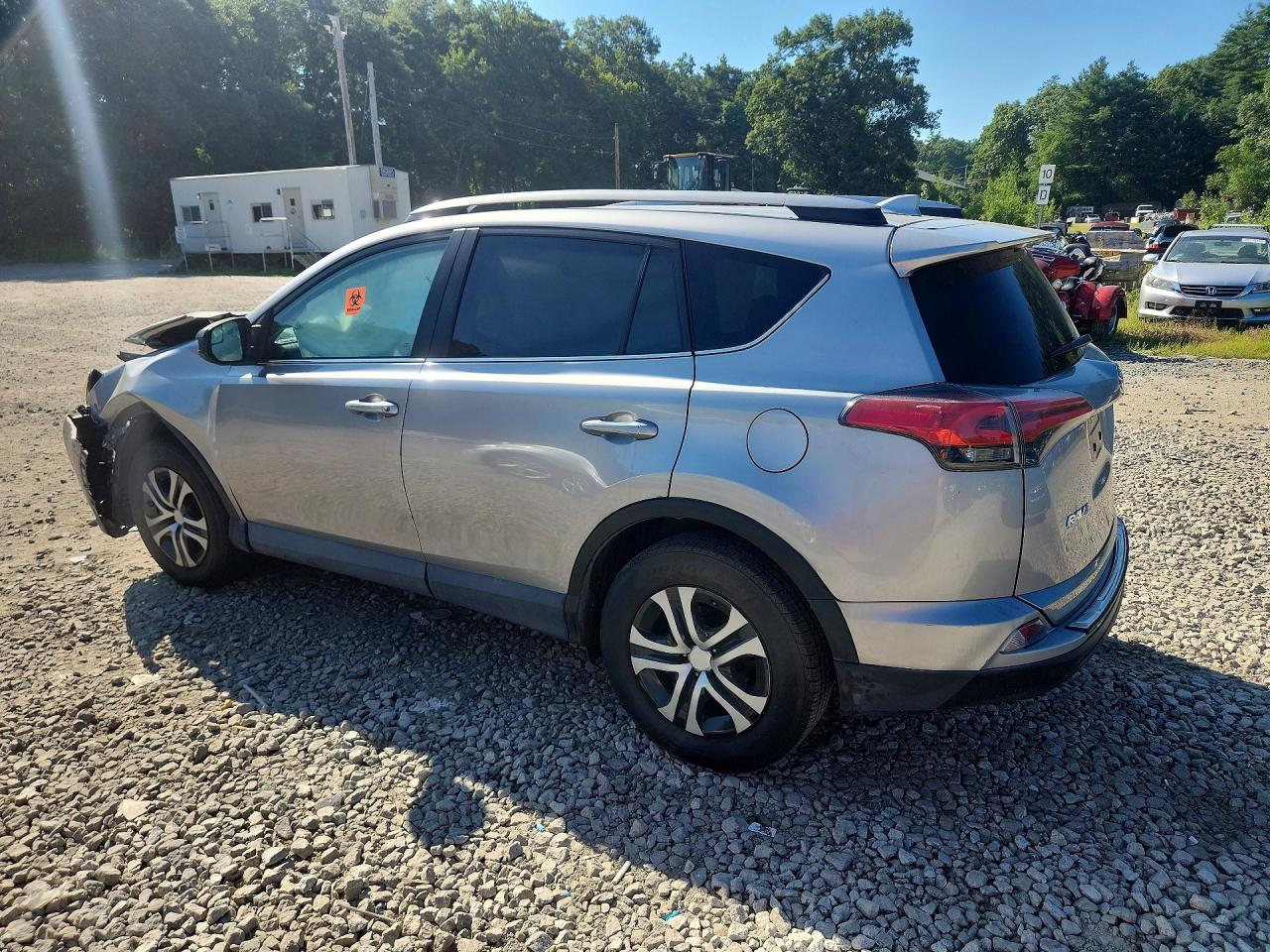 2017 Toyota Rav4 Le Silver vin: 2T3BFREV5HW602755