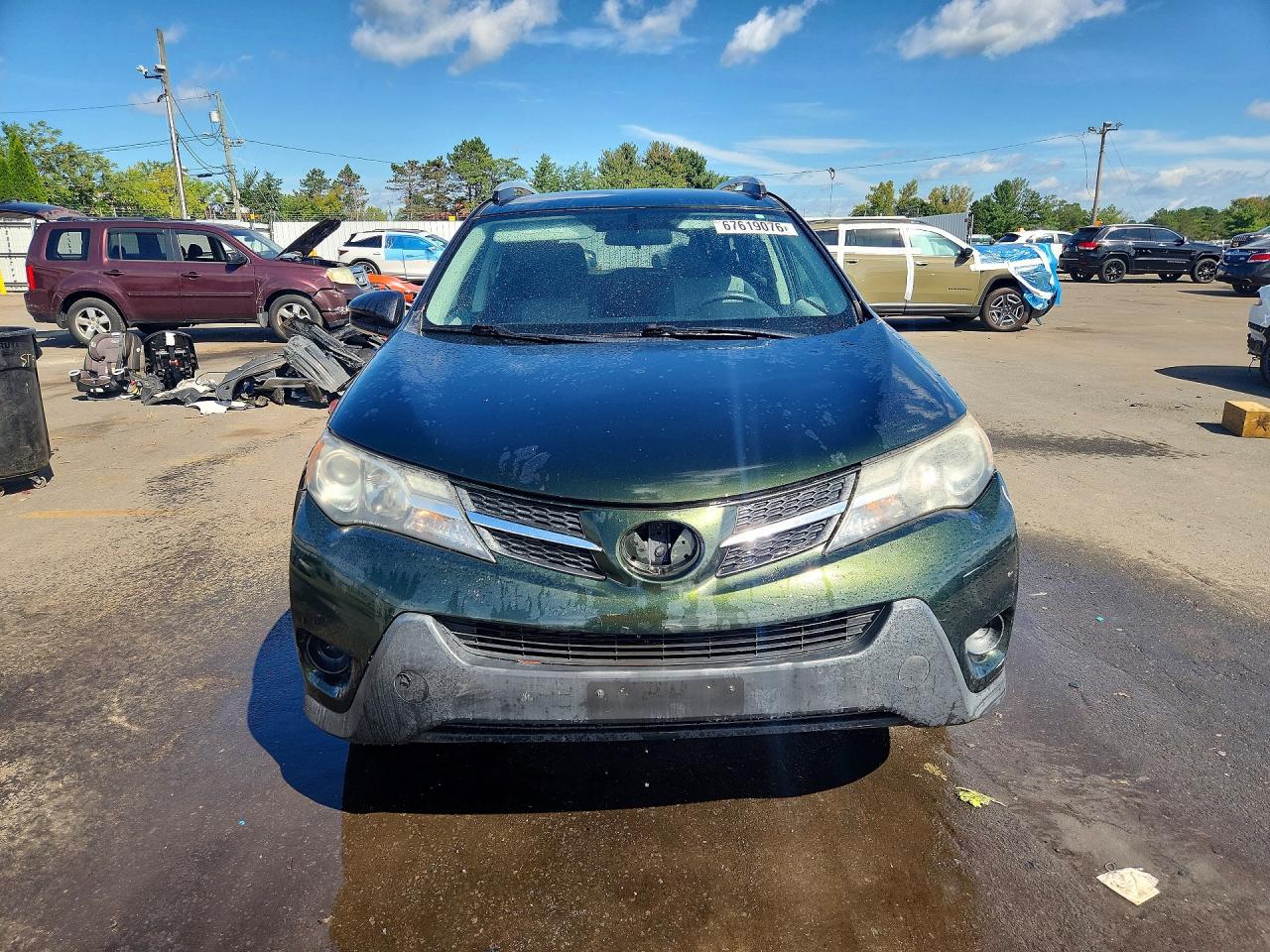 2013 Toyota Rav4 Le Green vin: 2T3BFREV6DW104056
