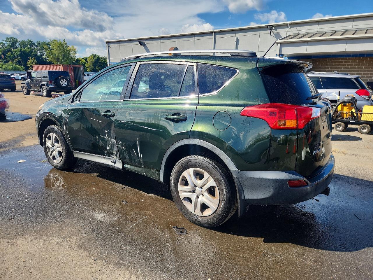 2013 Toyota Rav4 Le Green vin: 2T3BFREV6DW104056
