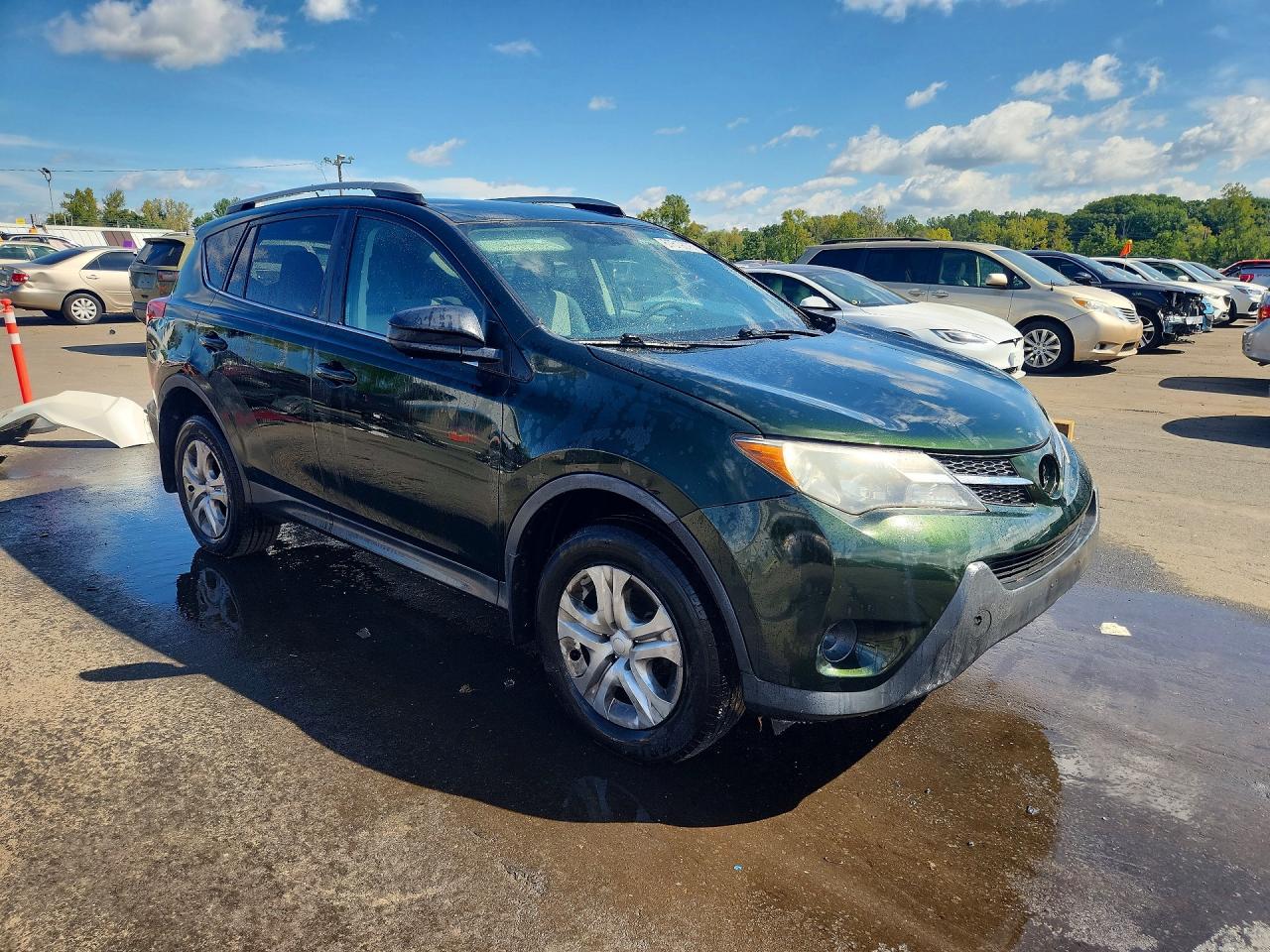 2013 Toyota Rav4 Le Green vin: 2T3BFREV6DW104056