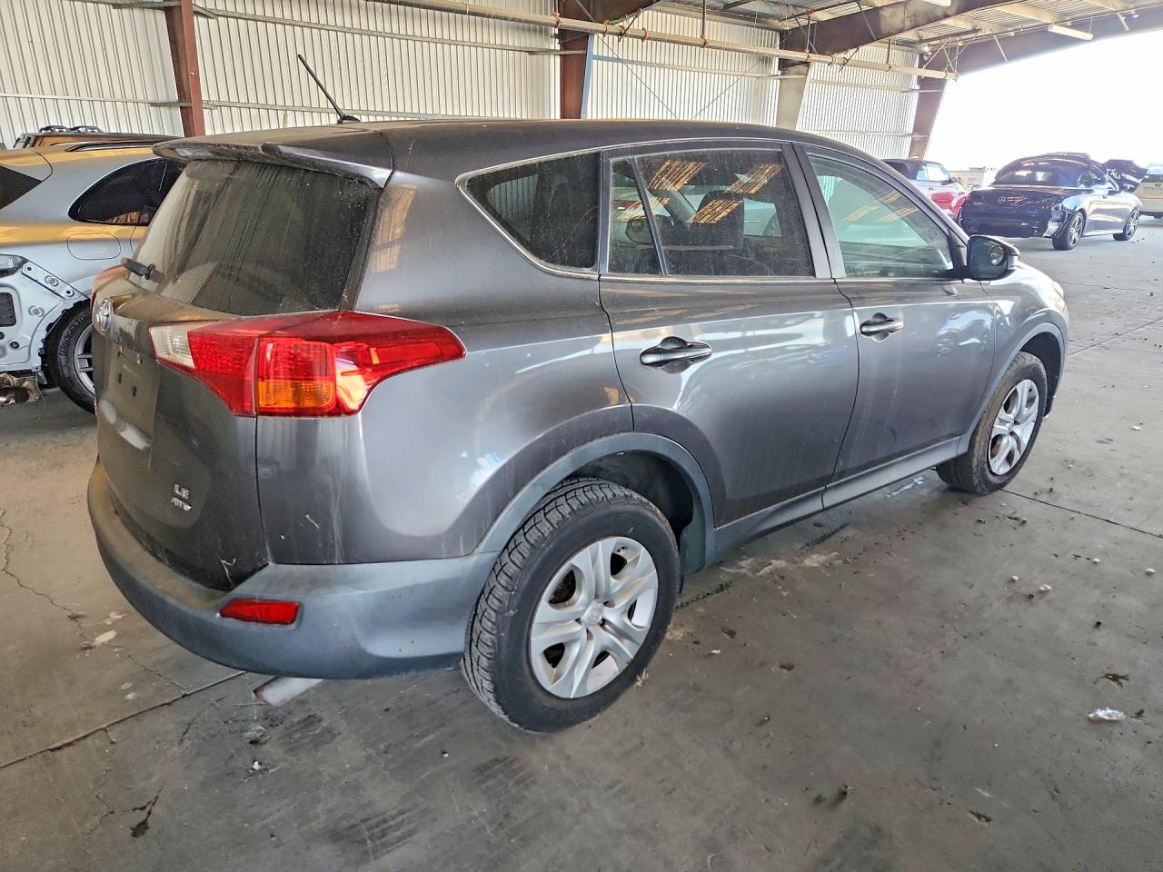 2013 Toyota Rav4 Le Gray vin: 2T3BFREV6DW119141