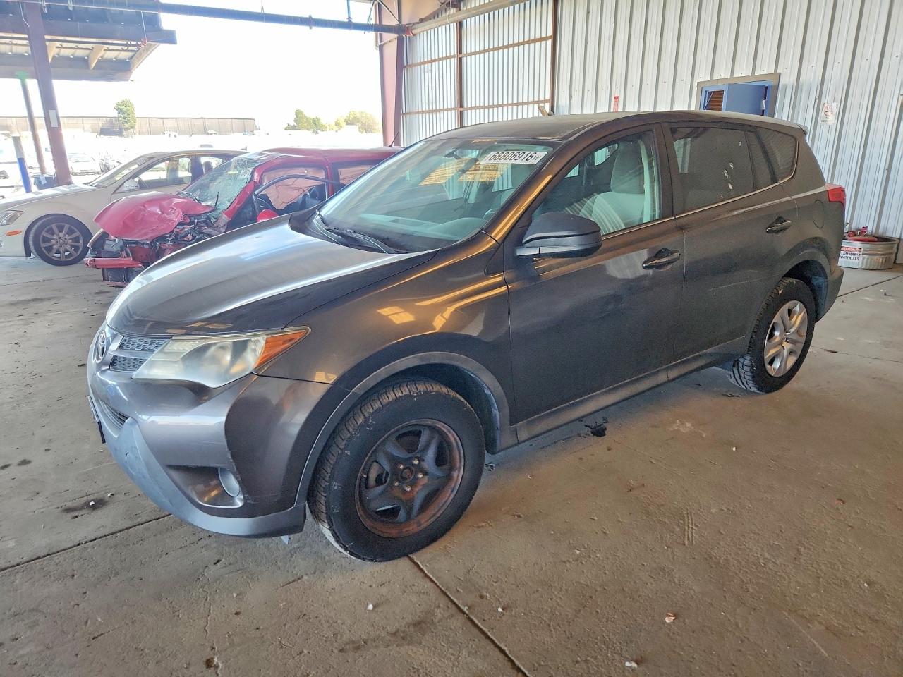 2013 Toyota Rav4 Le Gray vin: 2T3BFREV6DW119141