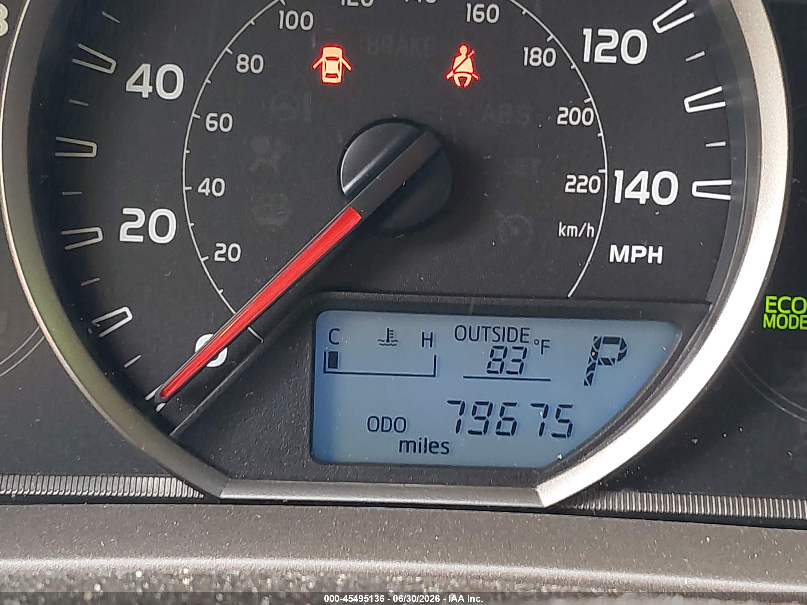 2014 Toyota Rav4 Le Blue vin: 2T3BFREV6EW219046