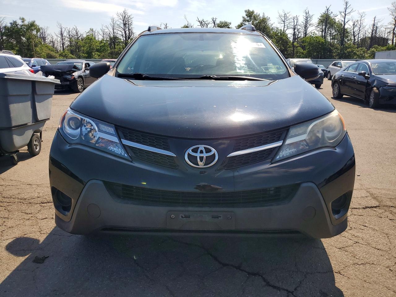 2015 Toyota Rav4 Le Черный vin: 2T3BFREV6FW251304