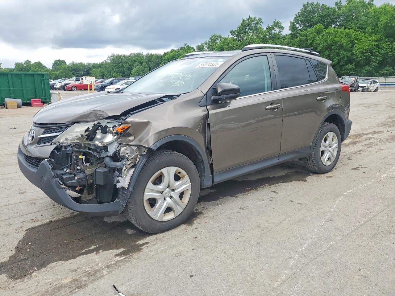 2015 Toyota Rav4 Le Brown vin: 2T3BFREV6FW271083