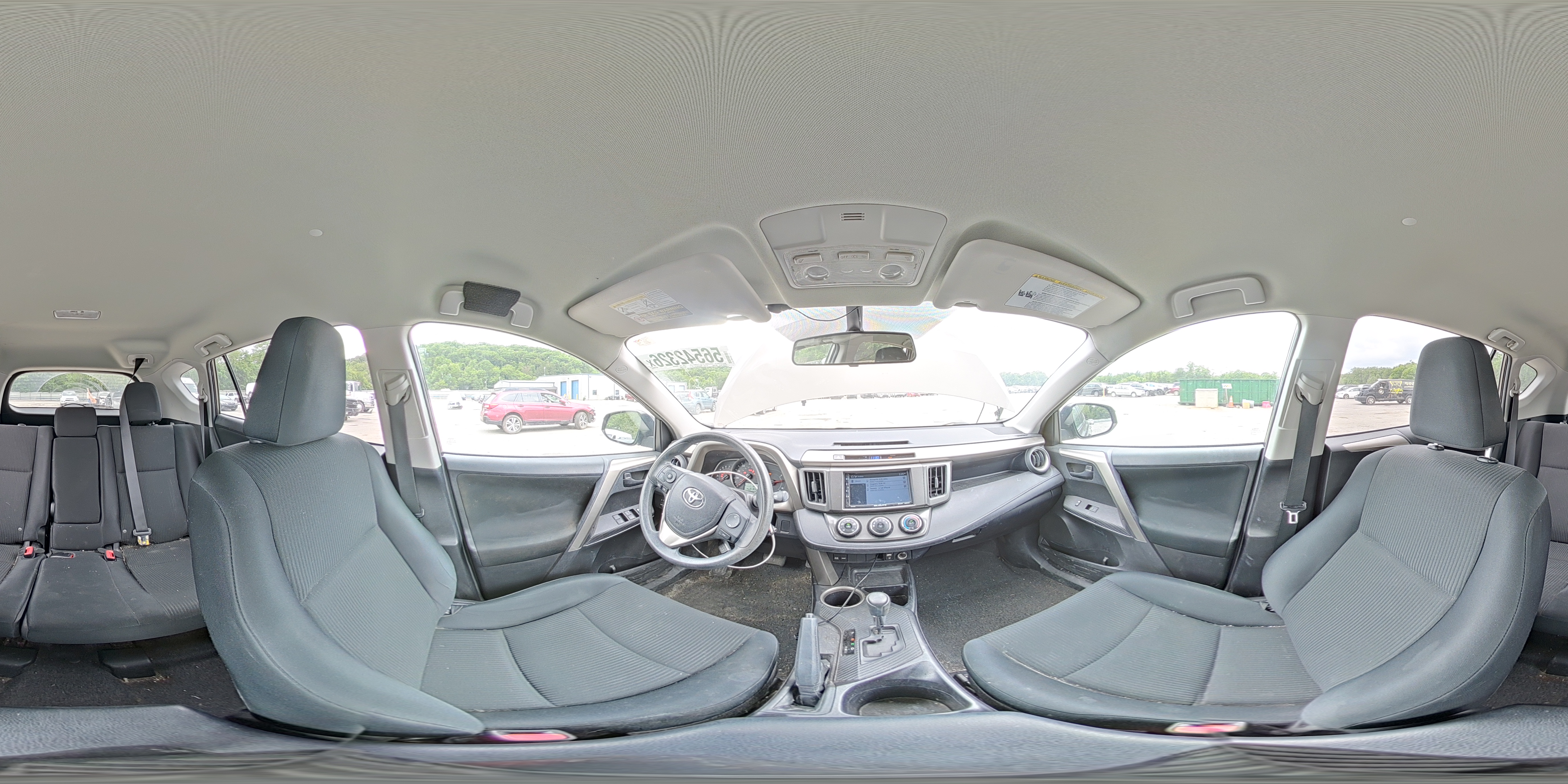 2015 Toyota Rav4 Le Brown vin: 2T3BFREV6FW271083