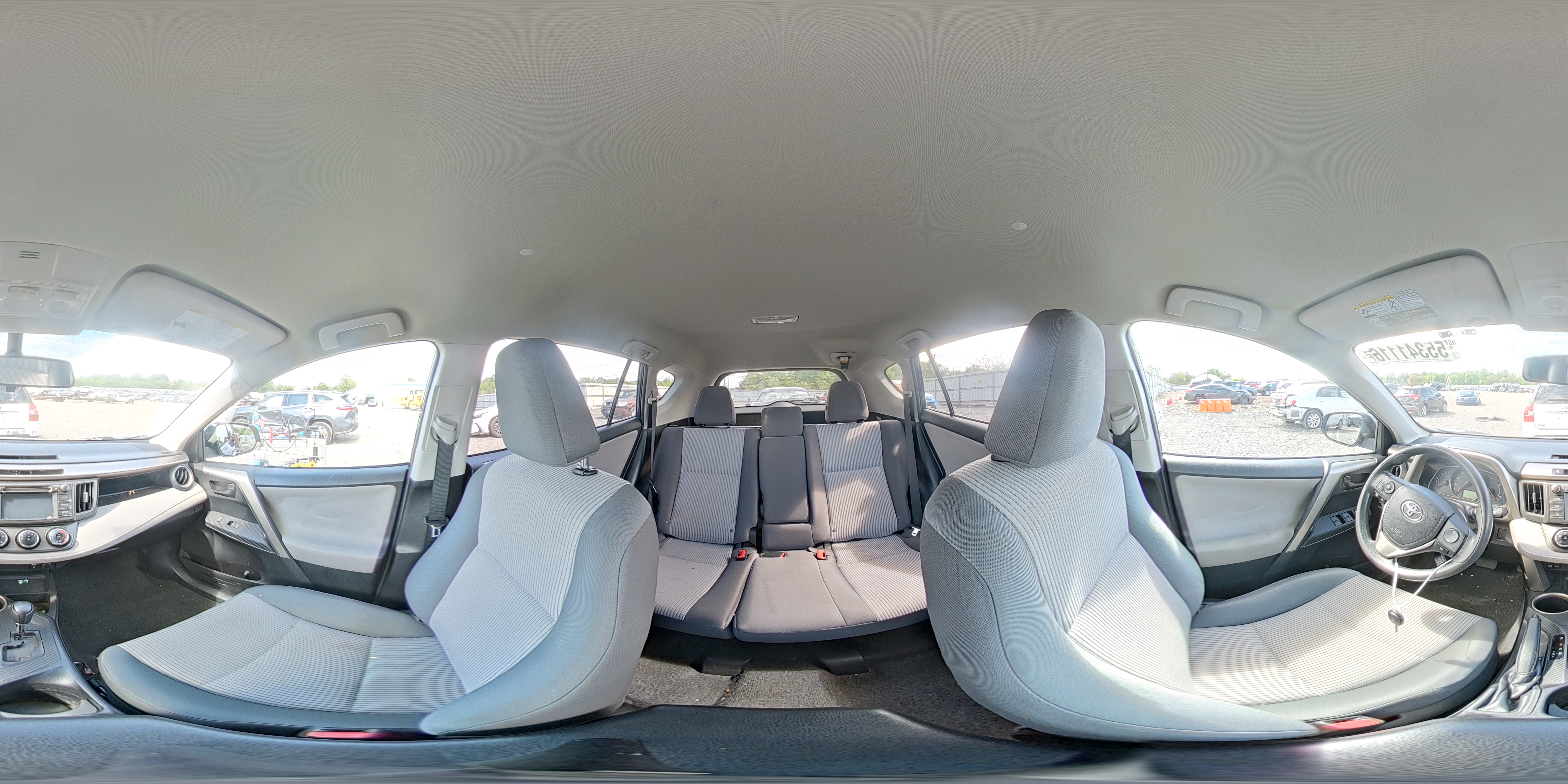 2015 Toyota 21cq Blue vin: 2T3BFREV6FW299434