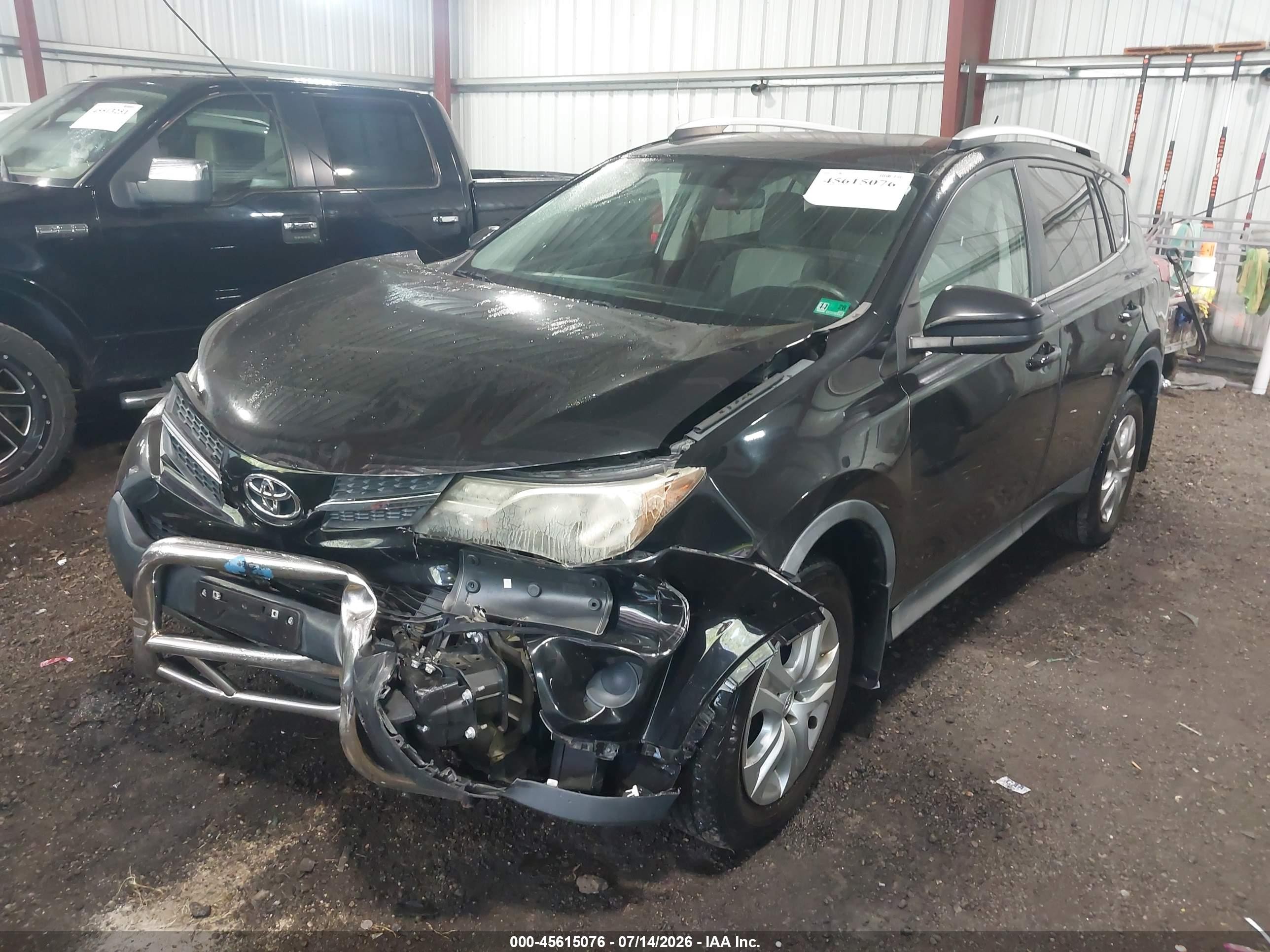 2015 Toyota Rav4 Le Black vin: 2T3BFREV6FW314840