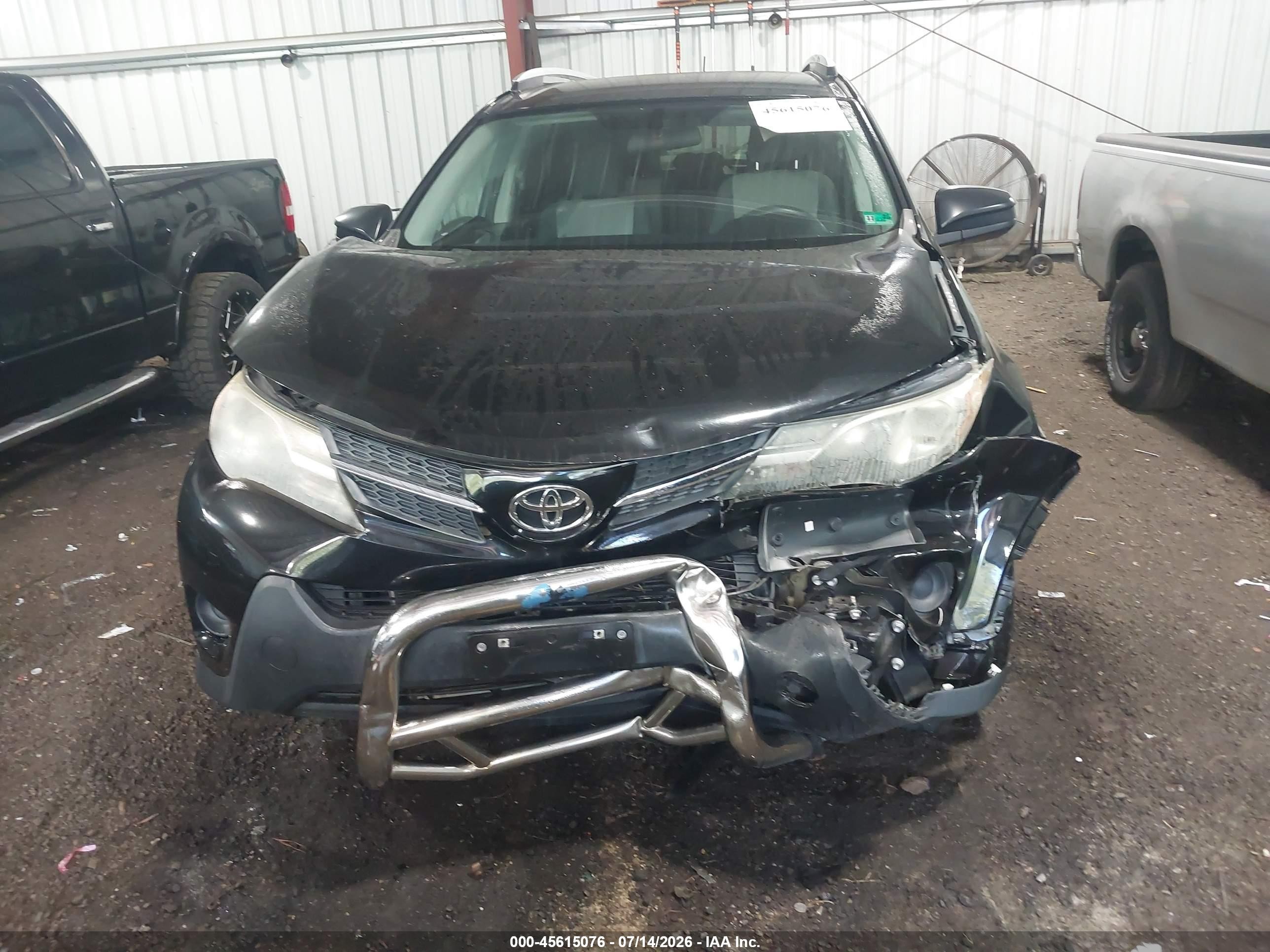 2015 Toyota Rav4 Le Black vin: 2T3BFREV6FW314840