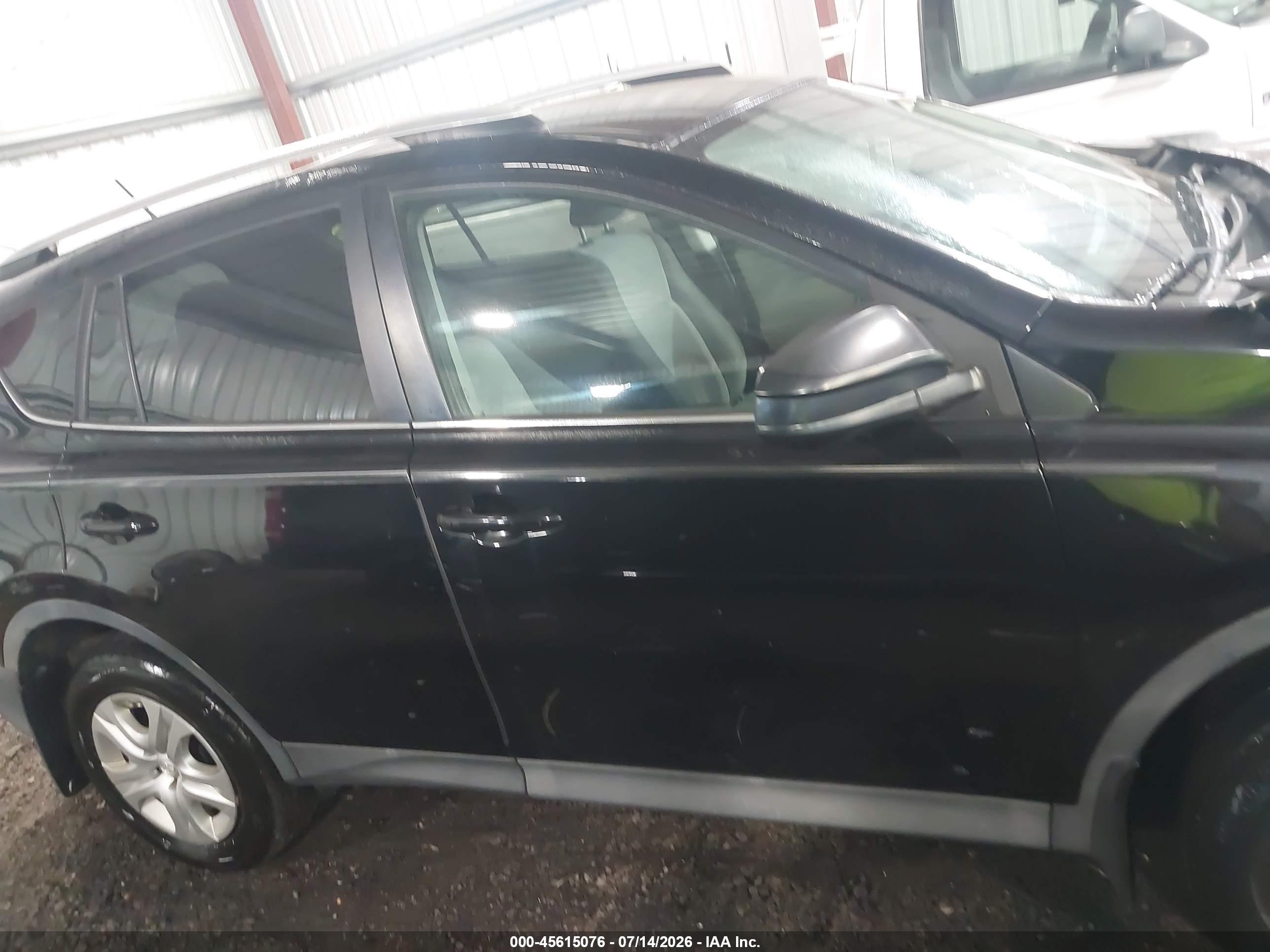2015 Toyota Rav4 Le Black vin: 2T3BFREV6FW314840