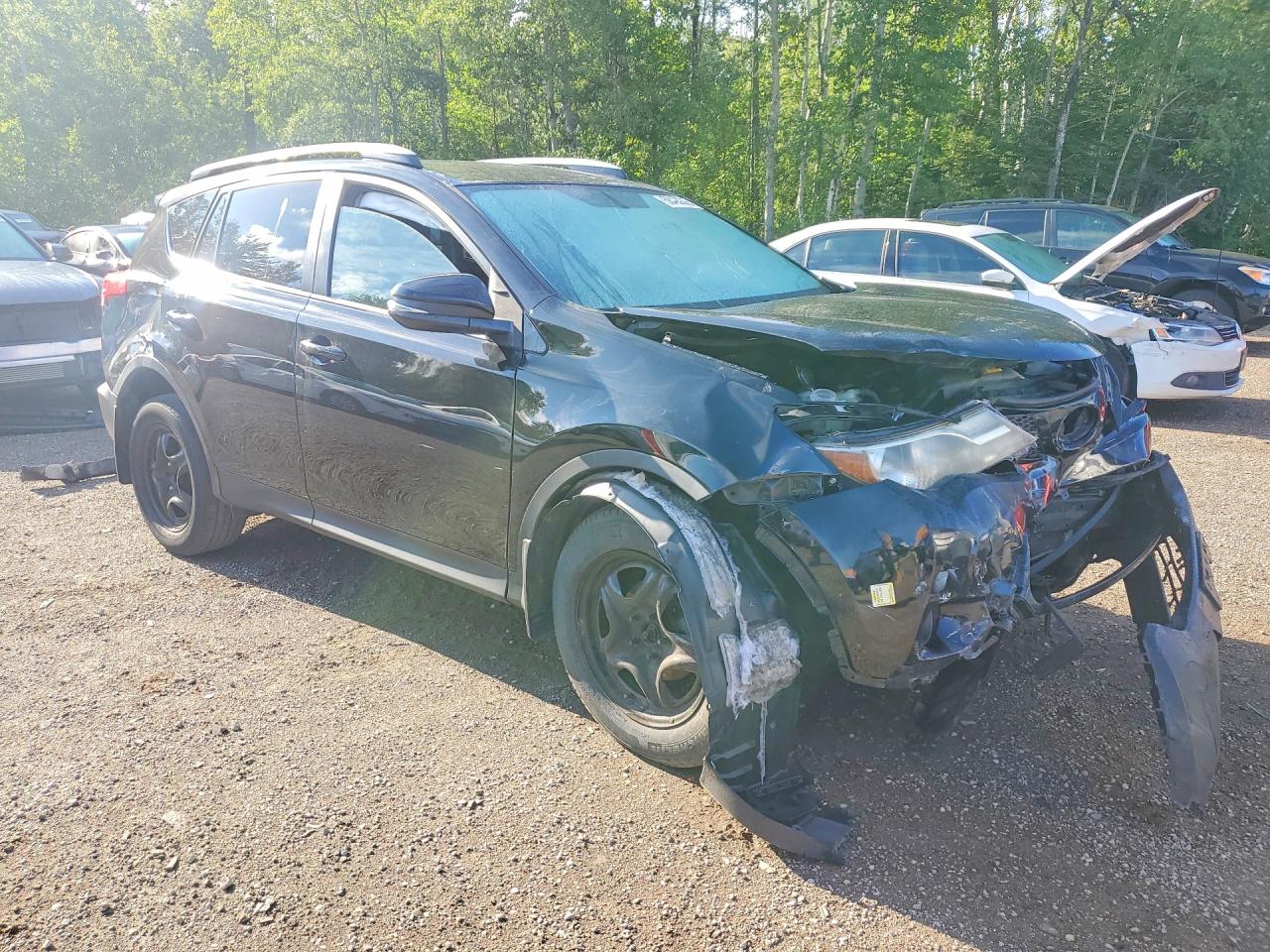 2015 Toyota Rav4 Le Black vin: 2T3BFREV6FW332691