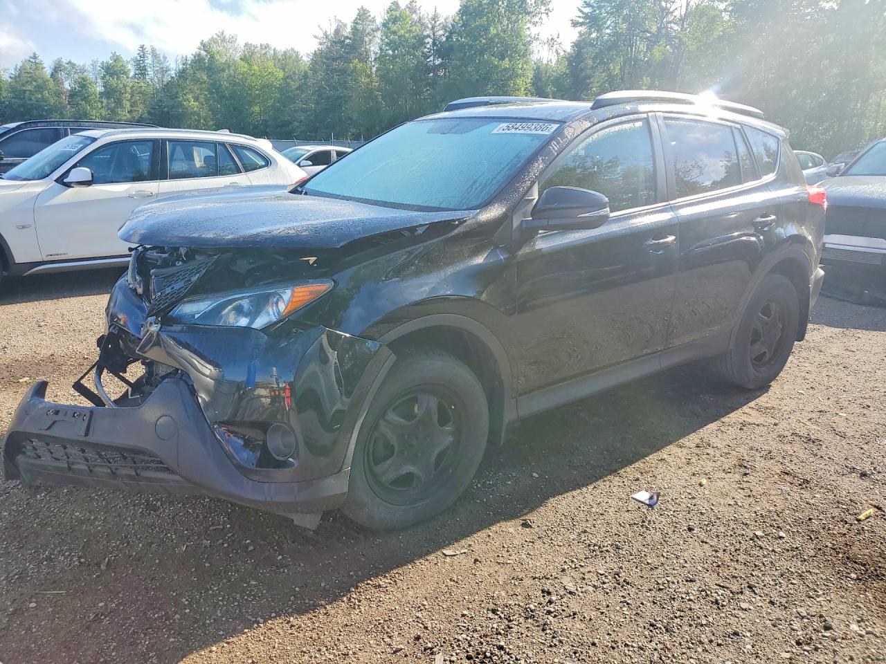 2015 Toyota Rav4 Le Black vin: 2T3BFREV6FW332691