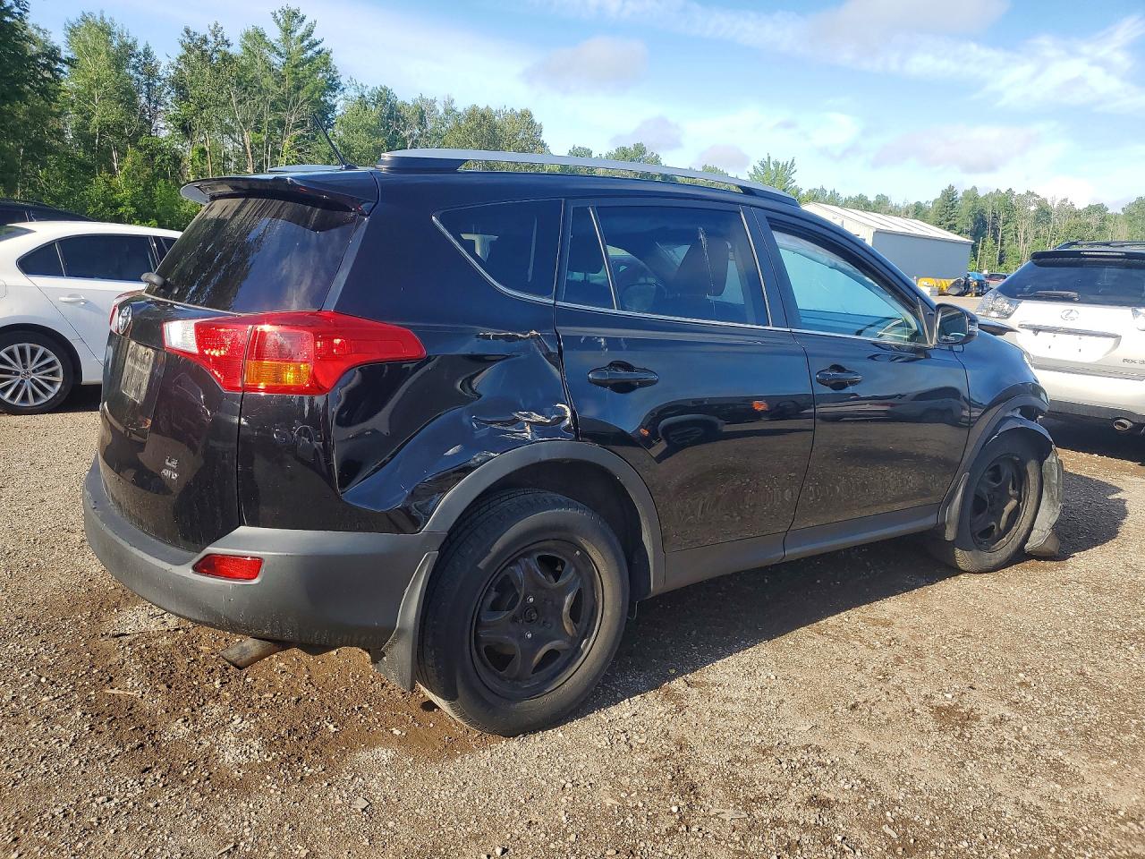 2015 Toyota Rav4 Le Black vin: 2T3BFREV6FW332691