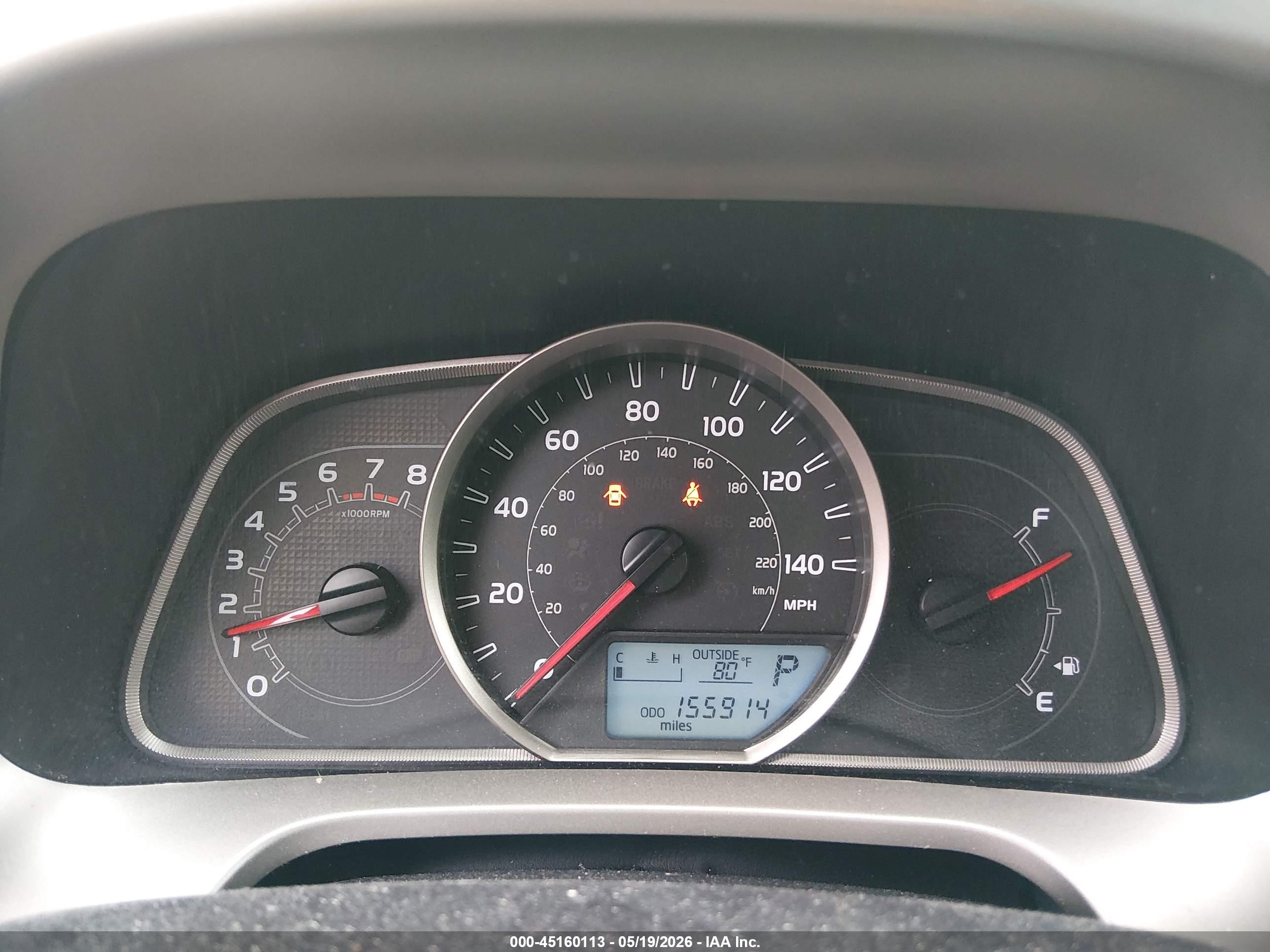 2015 Toyota Rav4 Le Синий vin: 2T3BFREV6FW372530