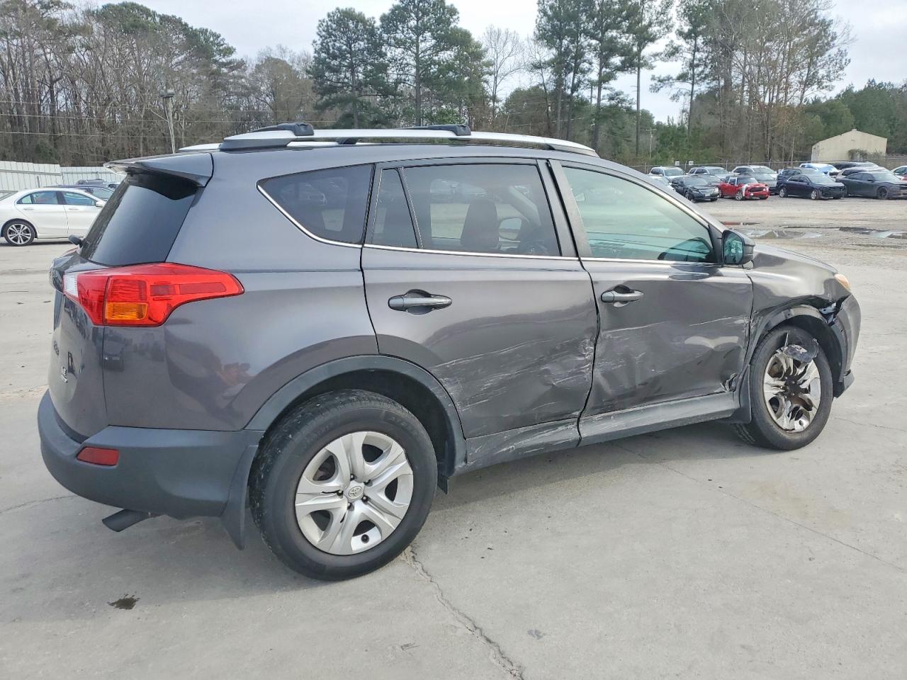 2013 Toyota Rav4 Le Gray vin: 2T3BFREV7DW034745