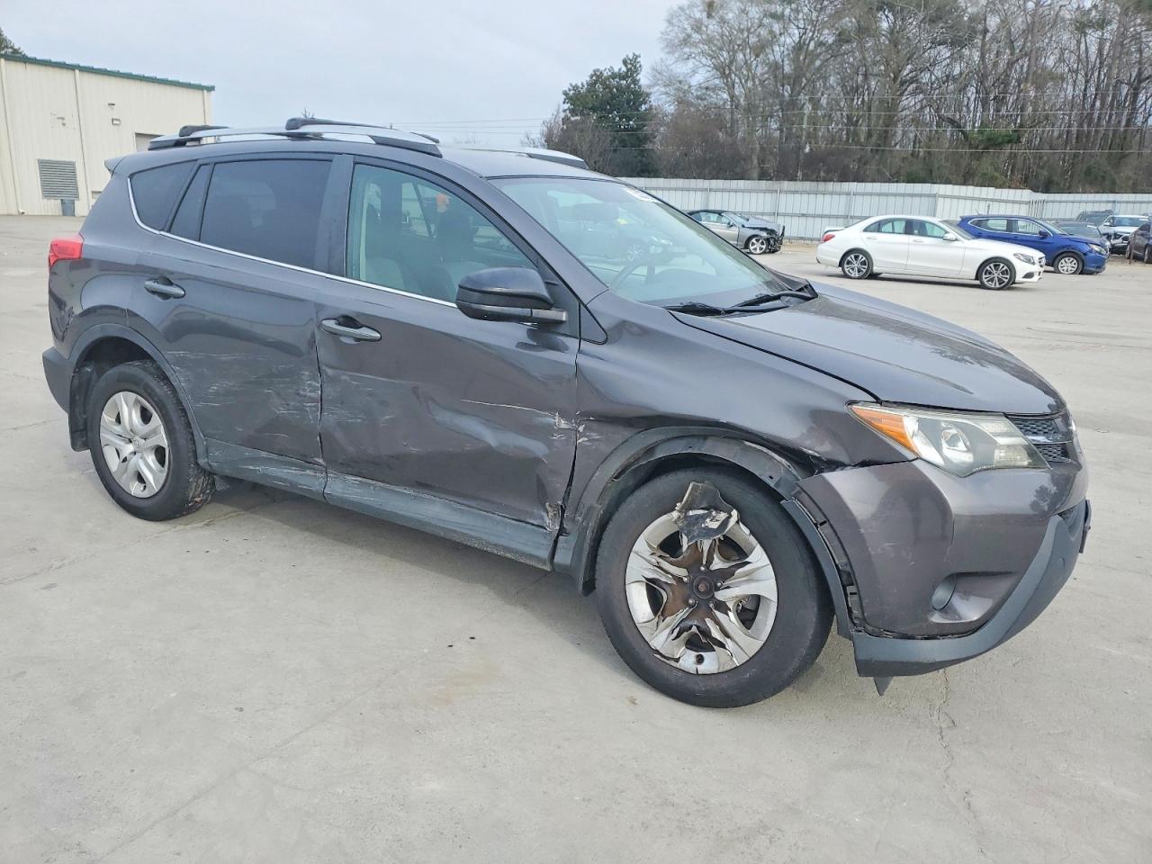 2013 Toyota Rav4 Le Gray vin: 2T3BFREV7DW034745