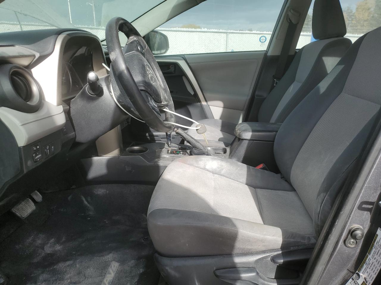 2013 Toyota Rav4 Le Gray vin: 2T3BFREV7DW041212