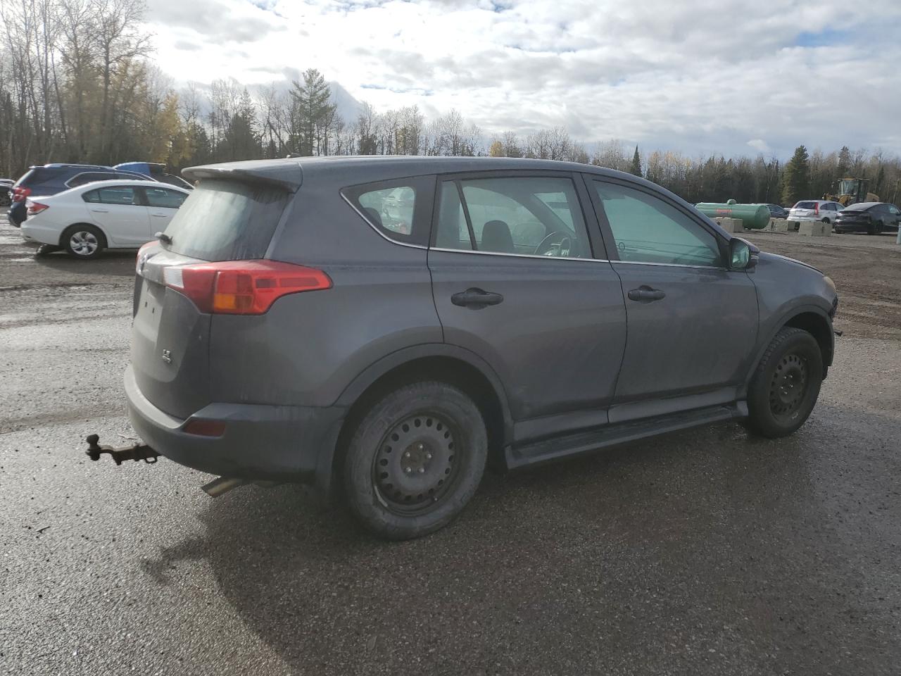 2013 Toyota Rav4 Le Gray vin: 2T3BFREV7DW041212
