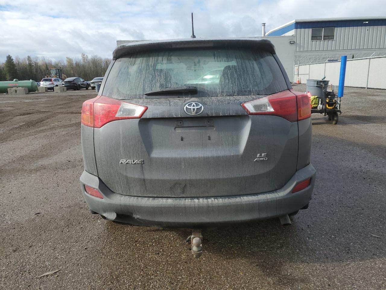 2013 Toyota Rav4 Le Gray vin: 2T3BFREV7DW041212