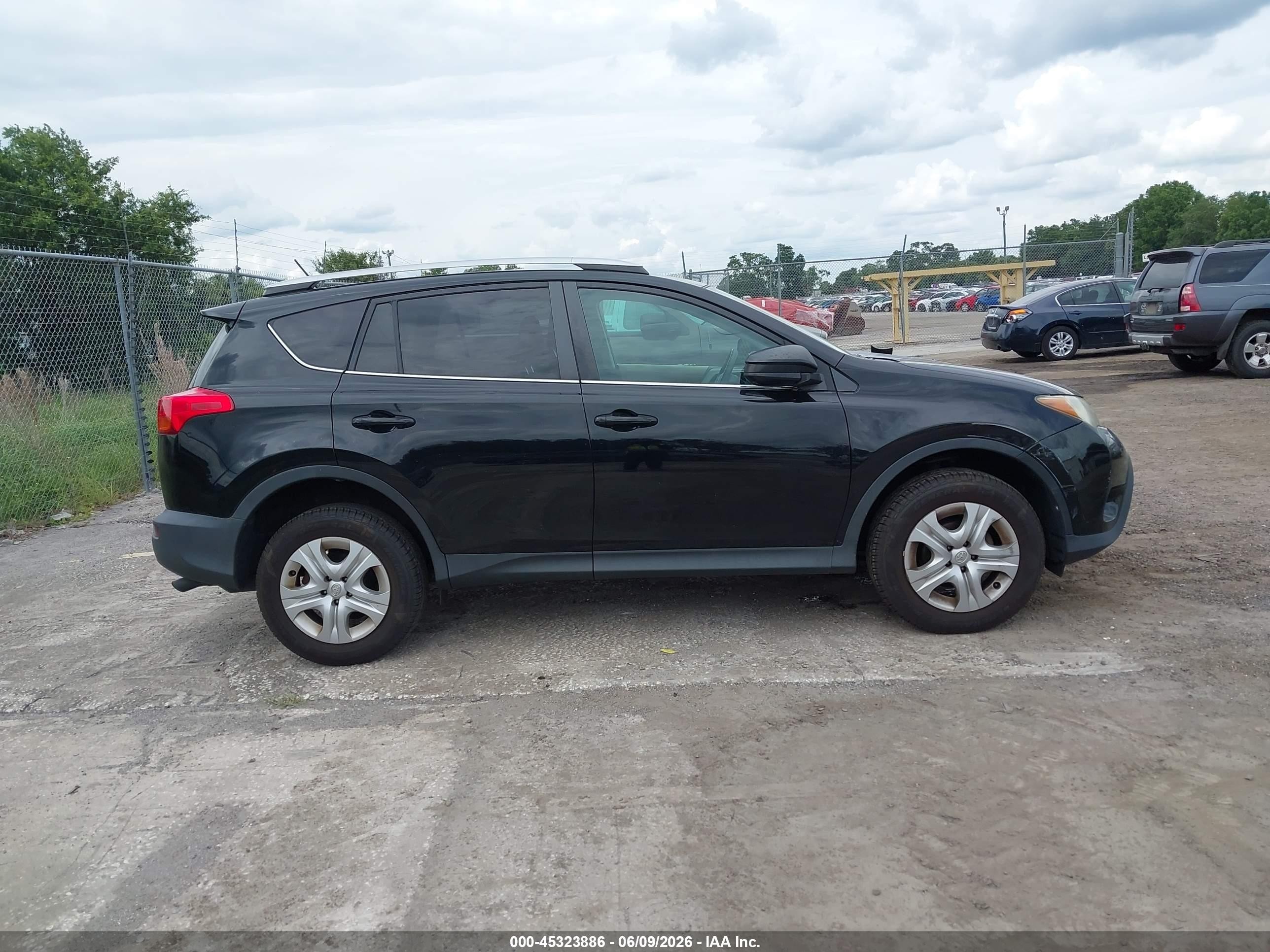 2013 Toyota Rav4 Le Black vin: 2T3BFREV7DW059595