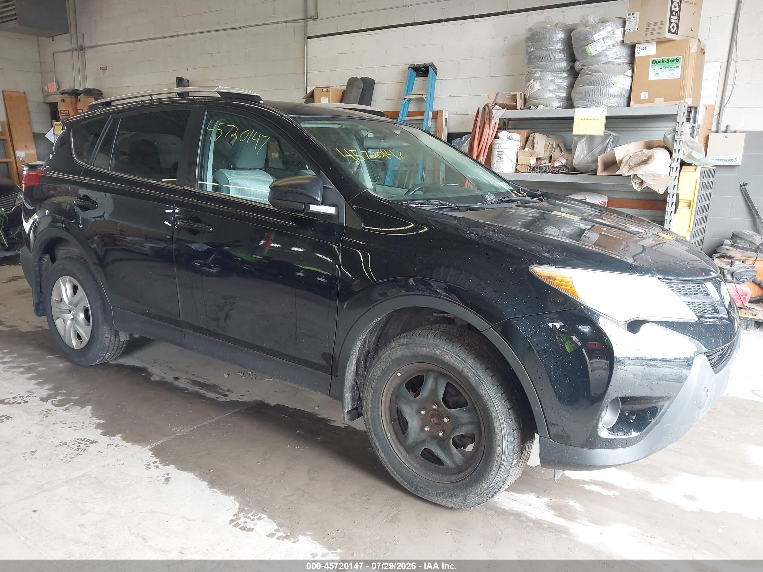 2013 Toyota Rav4 Le Black vin: 2T3BFREV7DW060763
