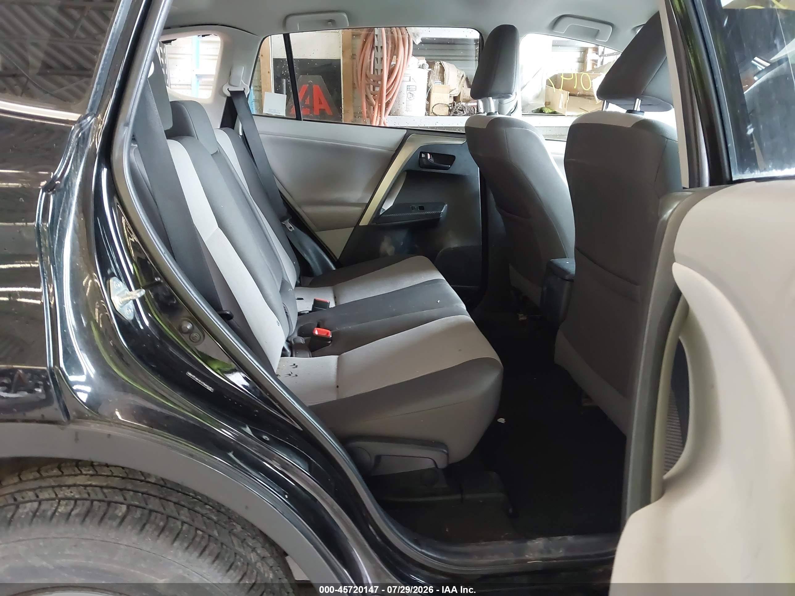 2013 Toyota Rav4 Le Black vin: 2T3BFREV7DW060763