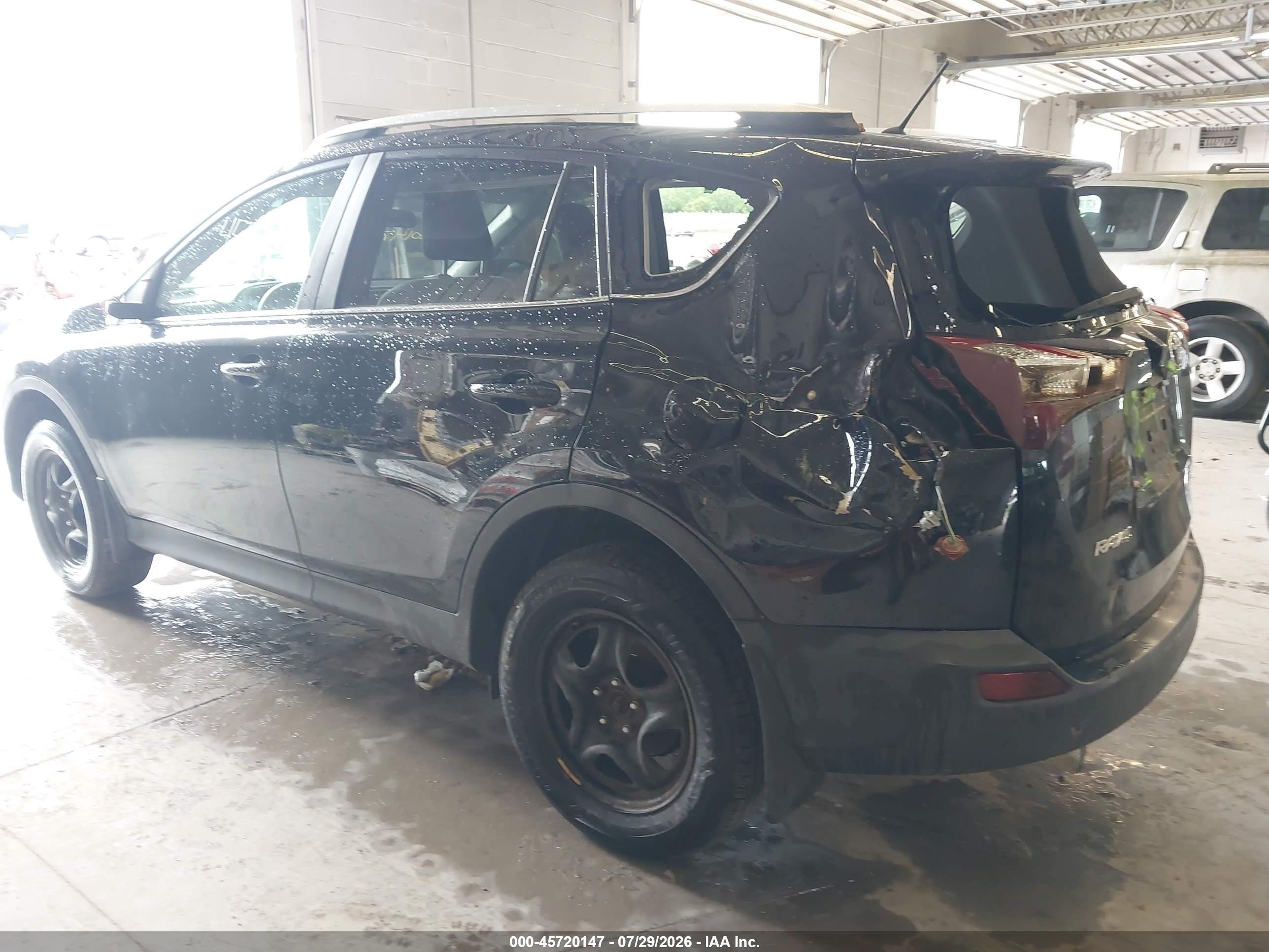 2013 Toyota Rav4 Le Black vin: 2T3BFREV7DW060763