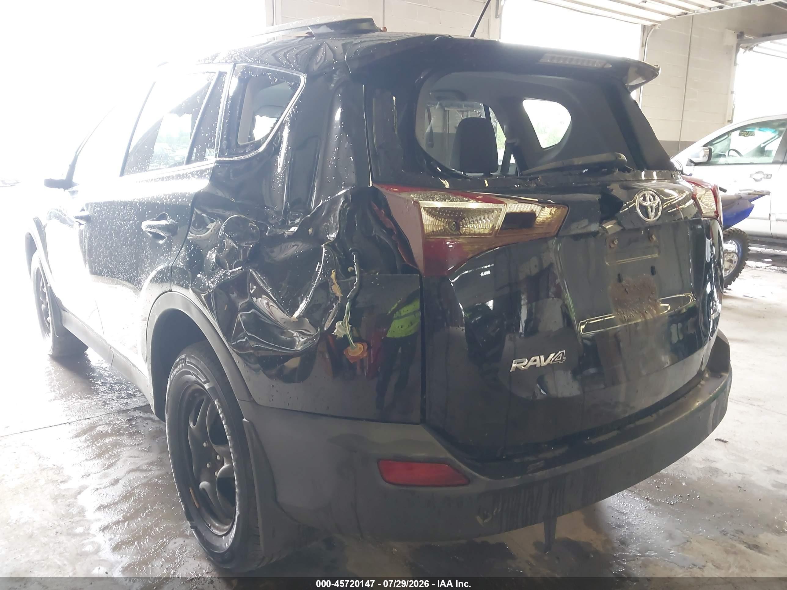 2013 Toyota Rav4 Le Black vin: 2T3BFREV7DW060763