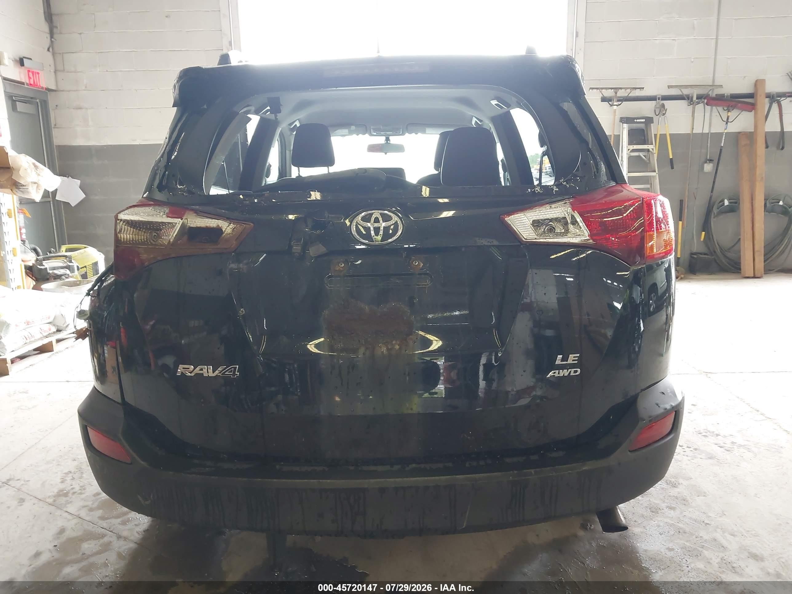 2013 Toyota Rav4 Le Black vin: 2T3BFREV7DW060763