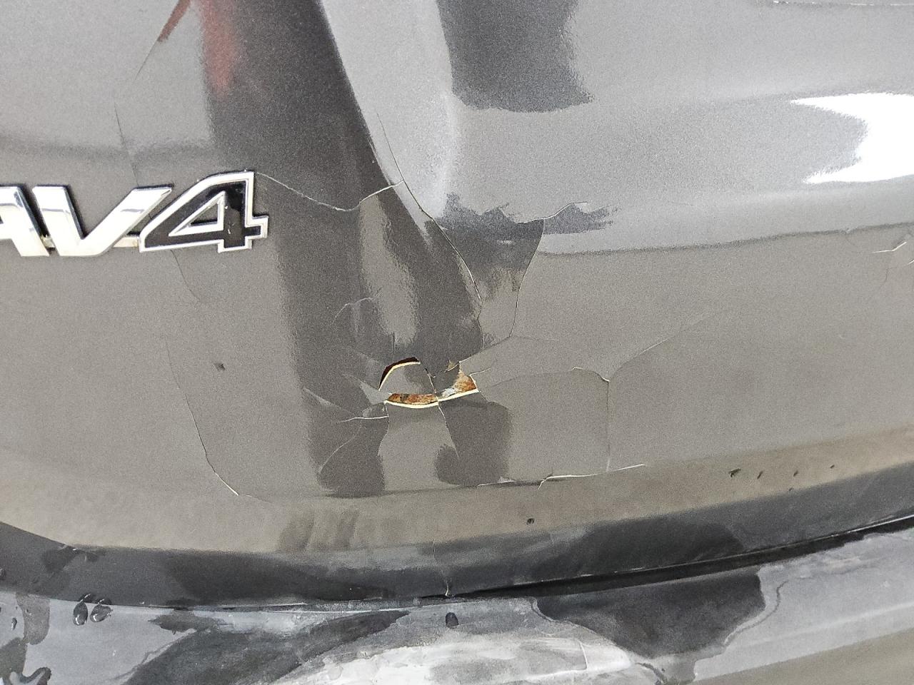 2013 Toyota Rav4 Le Gray vin: 2T3BFREV7DW113896 Damage: Lift Gate, Previous Repair, Substandard Repair