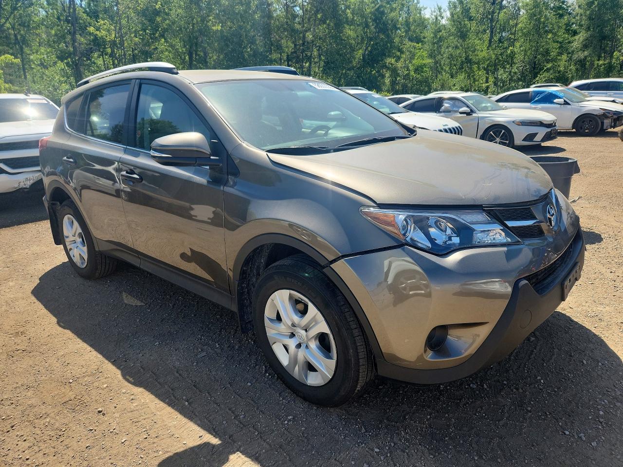 2013 Toyota Rav4 Le Brown vin: 2T3BFREV7DW123215