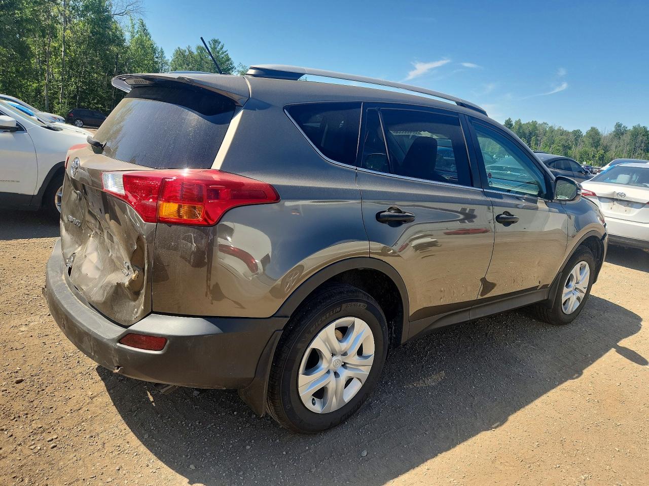 2013 Toyota Rav4 Le Brown vin: 2T3BFREV7DW123215