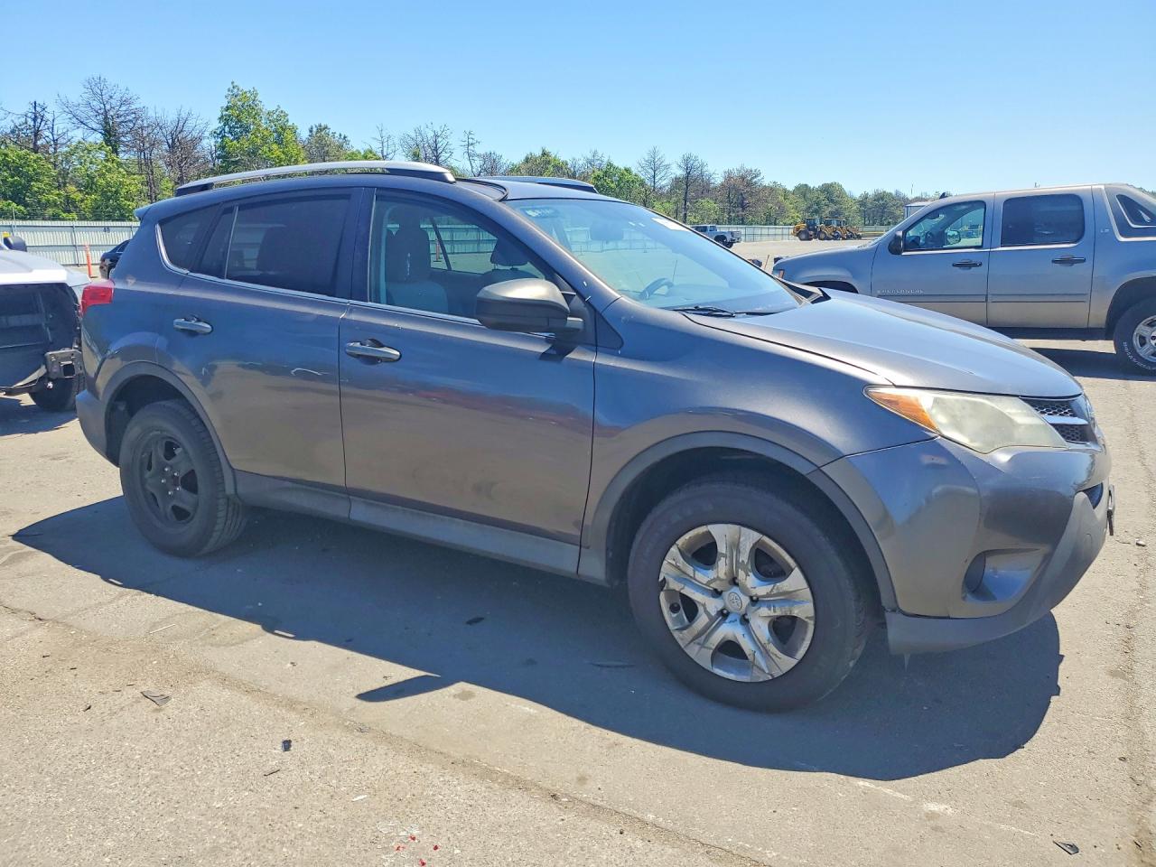 2014 Toyota Rav4 Gray vin: 2T3BFREV7EW128366
