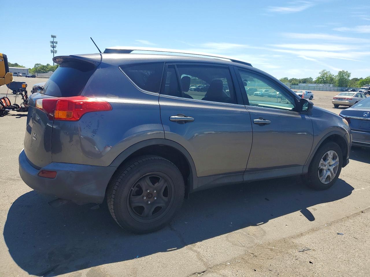 2014 Toyota Rav4 Gray vin: 2T3BFREV7EW128366