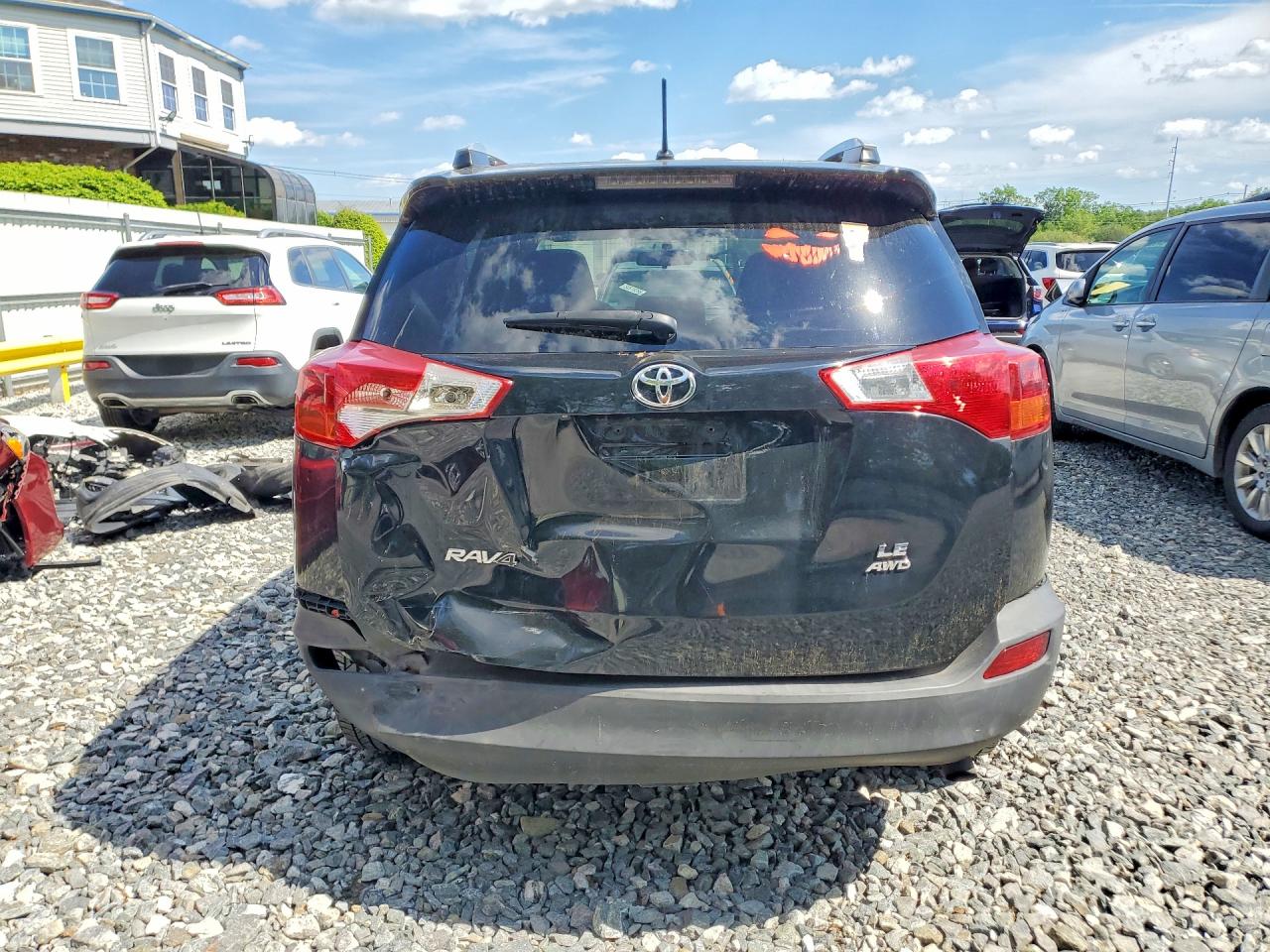 2014 Toyota Rav4 Le Black vin: 2T3BFREV7EW149282