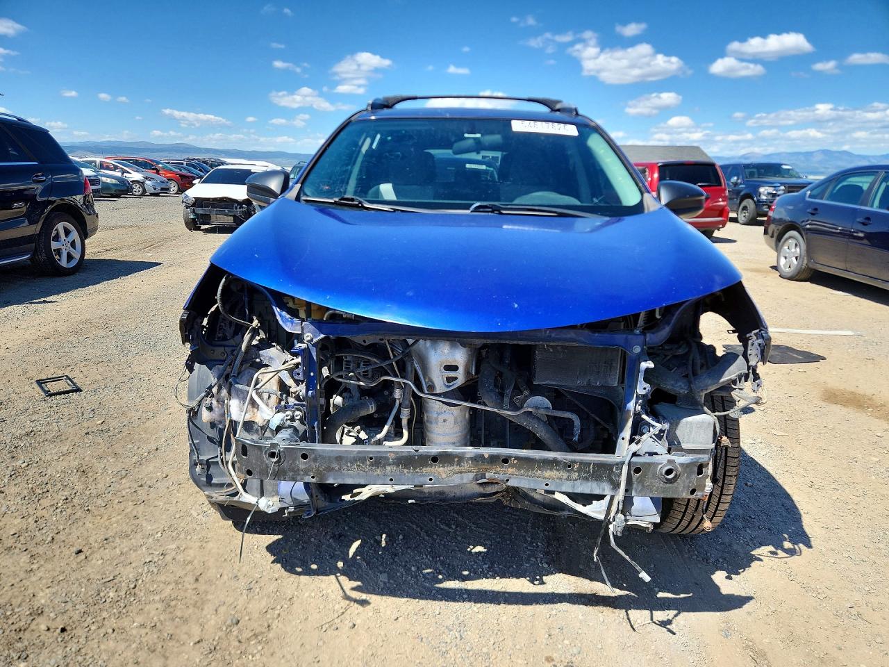 2014 Toyota Rav4 Le Blue vin: 2T3BFREV7EW181911