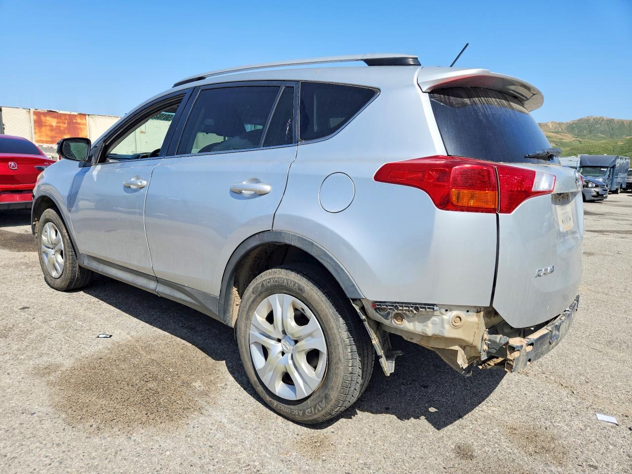 2014 Toyota Rav4 Le Silver vin: 2T3BFREV7EW190687