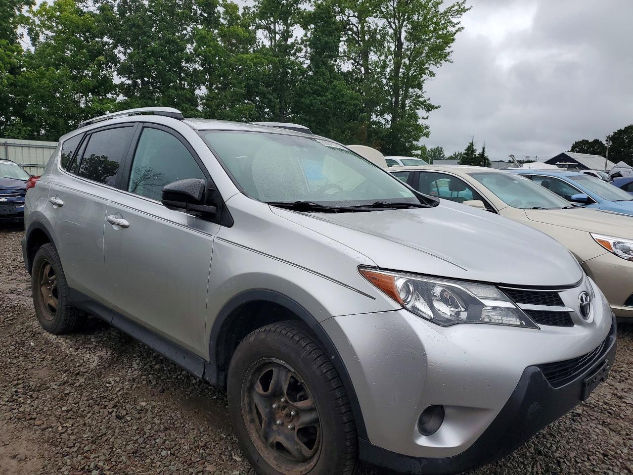 2014 Toyota Rav4 Le Silver vin: 2T3BFREV7EW195906