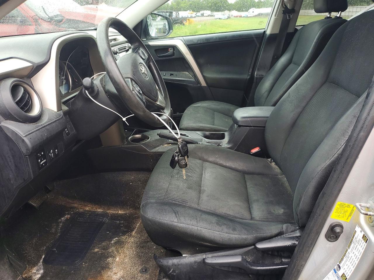 2014 Toyota Rav4 Le Silver vin: 2T3BFREV7EW195906