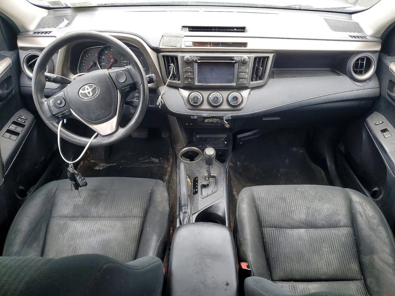 2014 Toyota Rav4 Le Silver vin: 2T3BFREV7EW195906