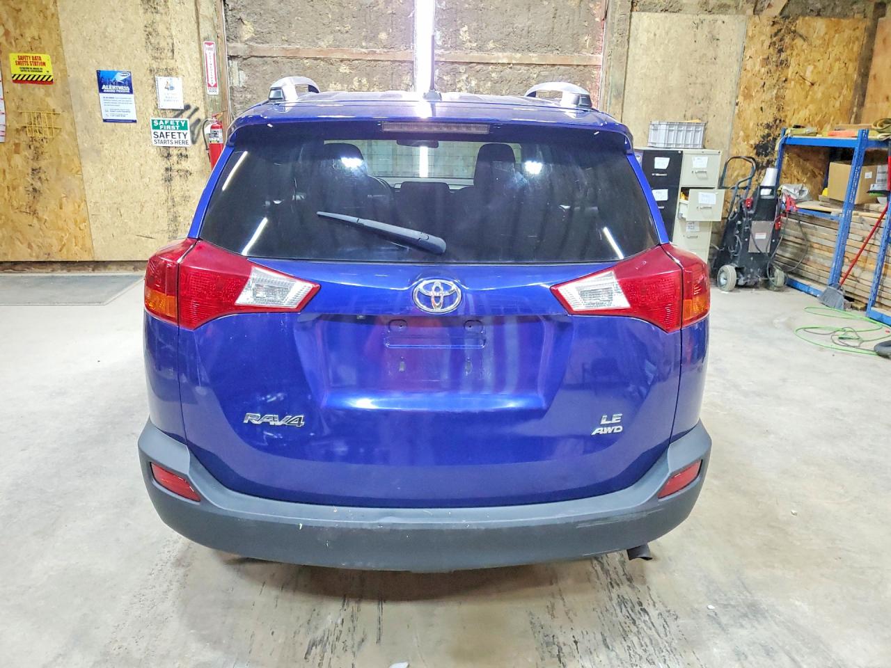 2014 Toyota Rav4 Le Синий vin: 2T3BFREV7EW219332