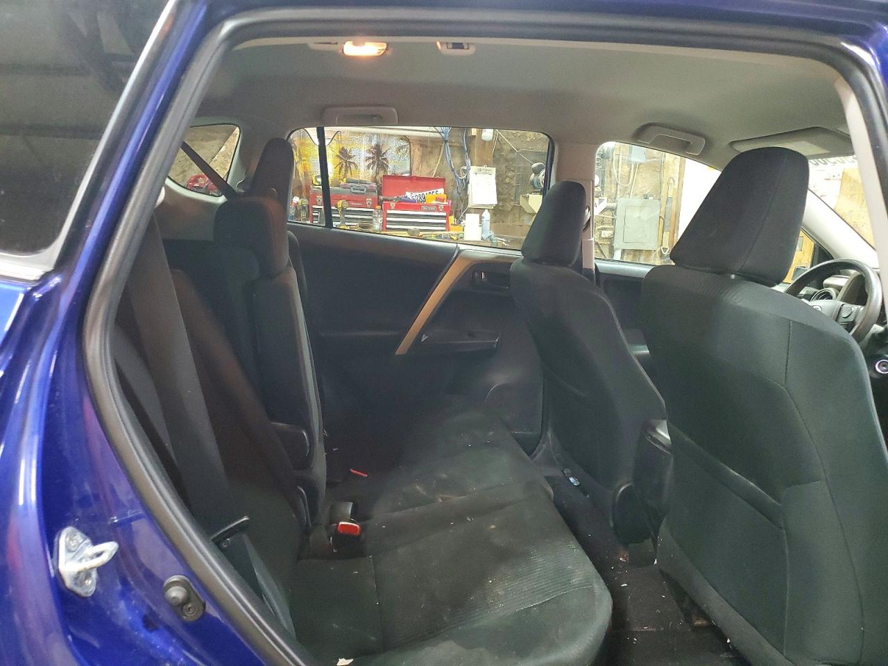 2014 Toyota Rav4 Le Синий vin: 2T3BFREV7EW219332