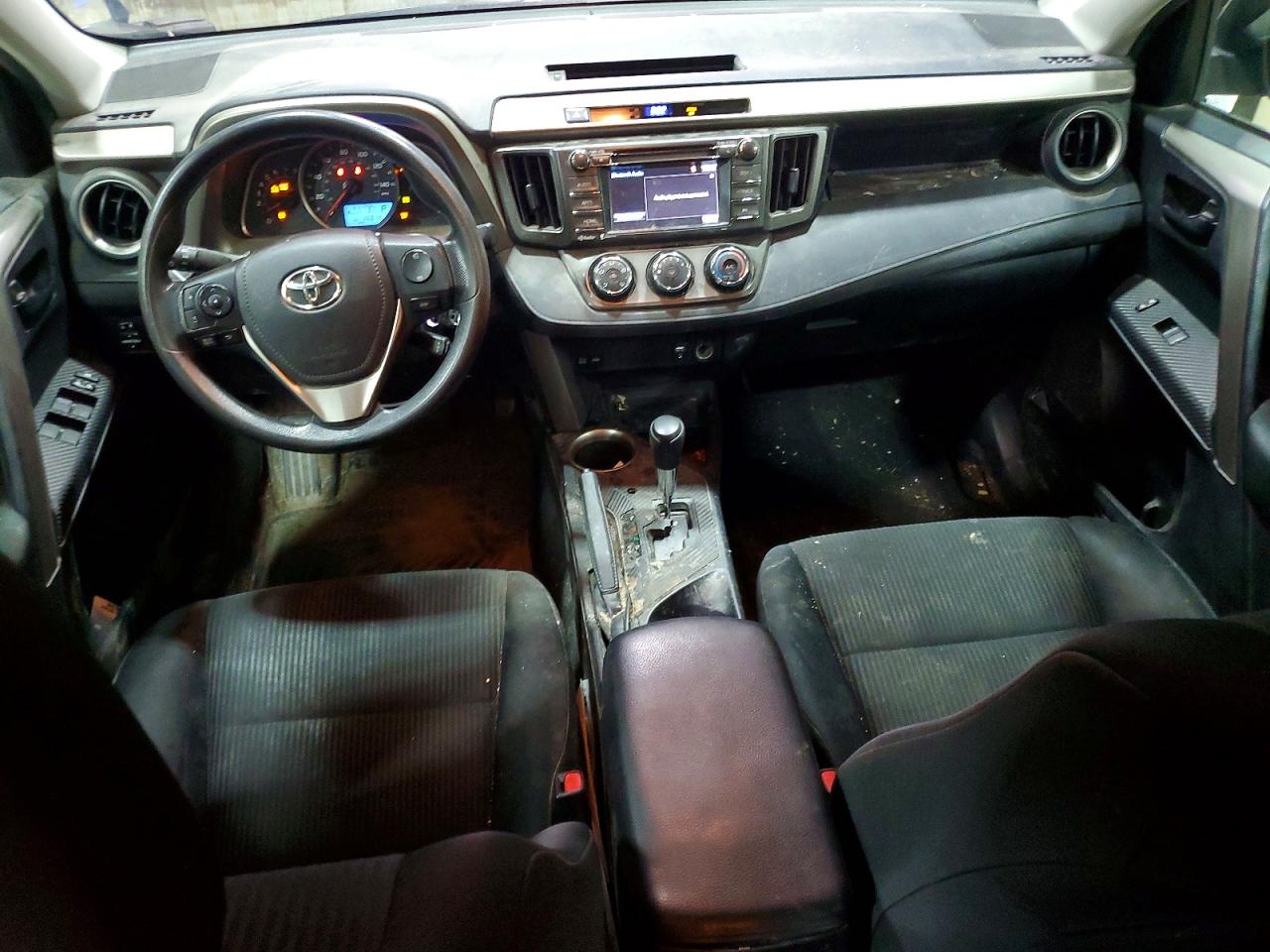 2014 Toyota Rav4 Le Синий vin: 2T3BFREV7EW219332