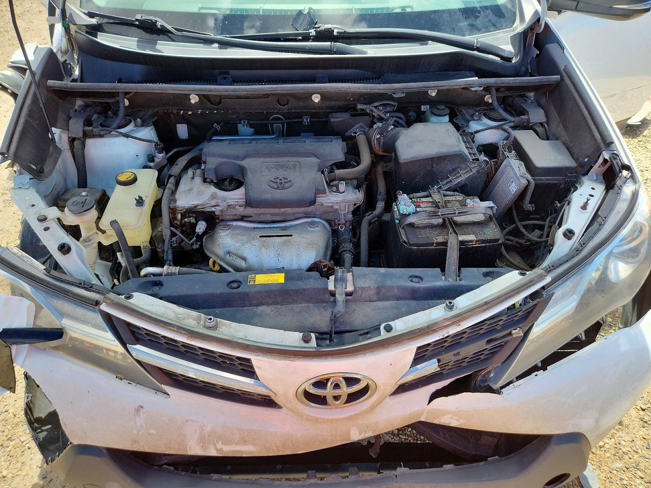 2015 Toyota Rav4 Le White vin: 2T3BFREV7FW252414