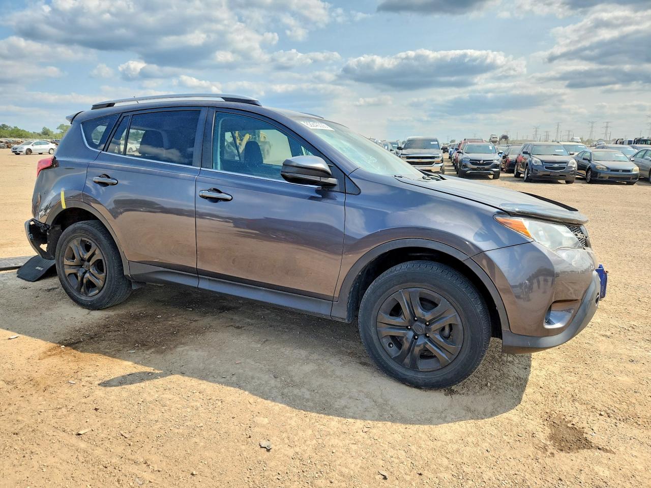 2015 Toyota Rav4 Le Gray vin: 2T3BFREV7FW311056