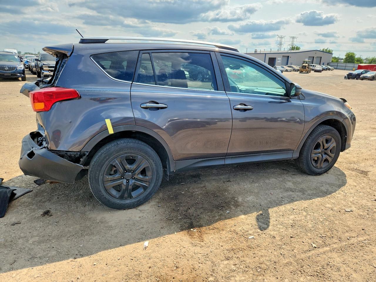2015 Toyota Rav4 Le Gray vin: 2T3BFREV7FW311056