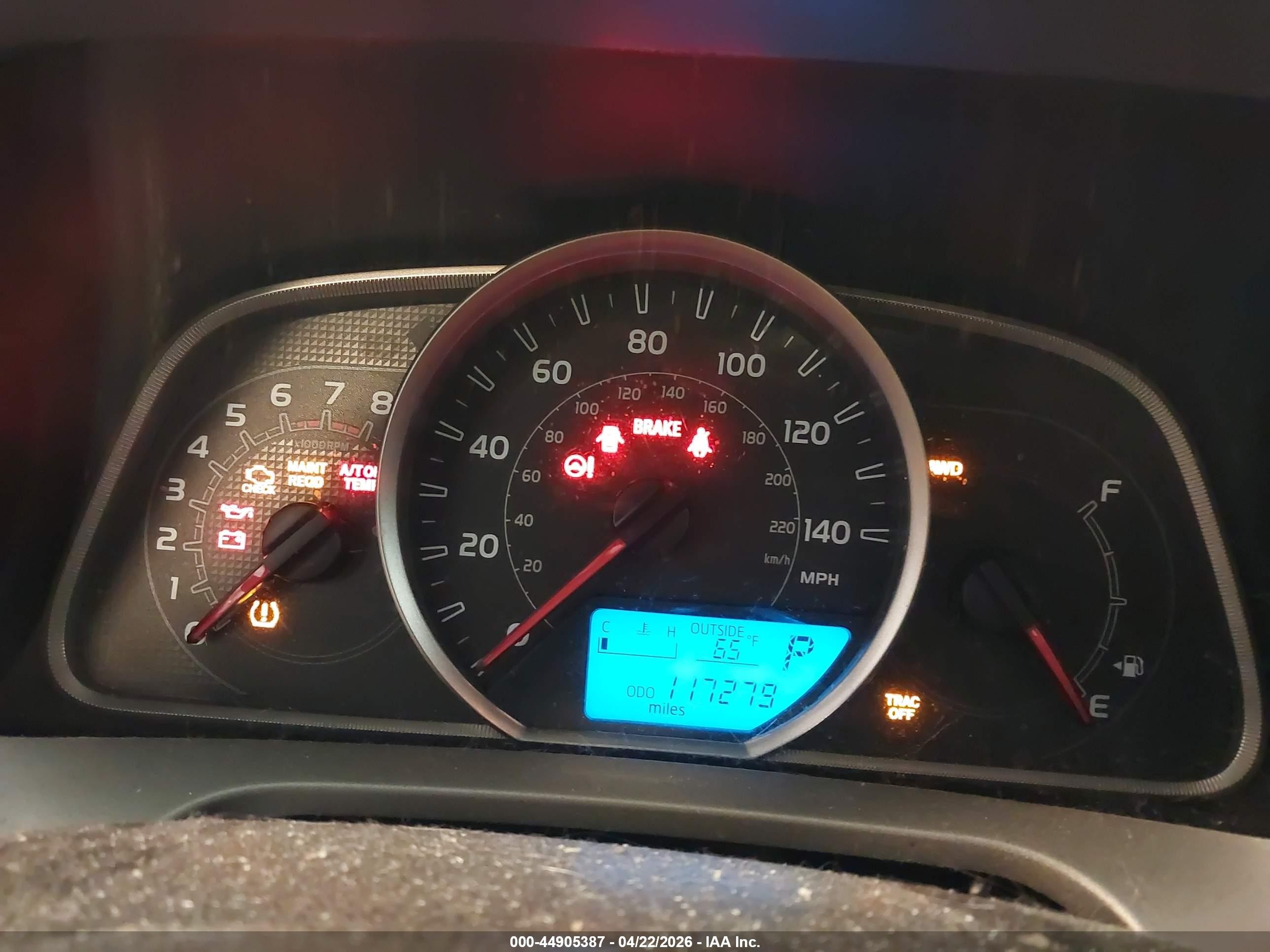 2015 Toyota Rav4 Le Blue vin: 2T3BFREV7FW382841