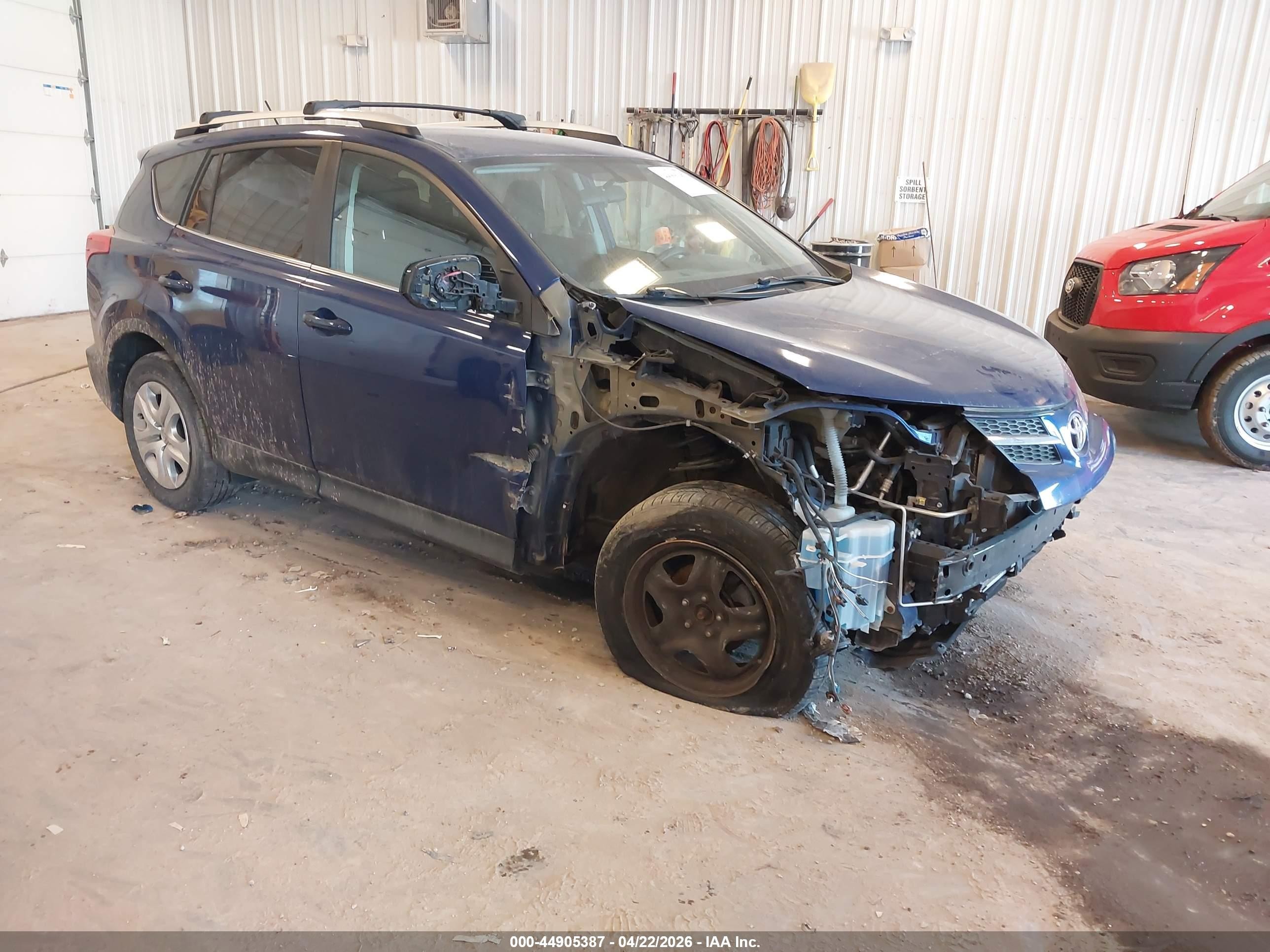 2015 Toyota Rav4 Le Blue vin: 2T3BFREV7FW382841