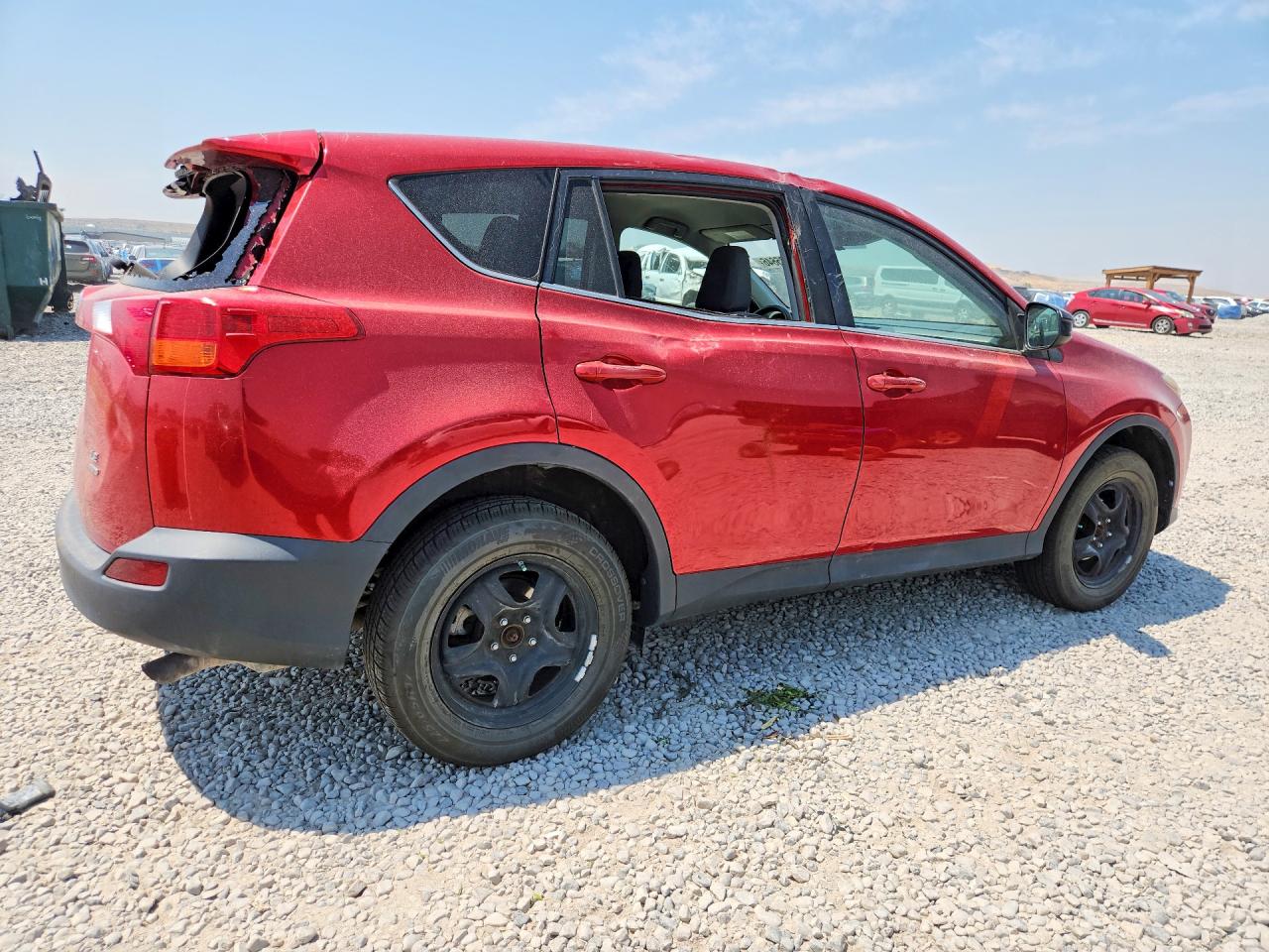 2013 Toyota Rav4 Le Red vin: 2T3BFREV8DW024760