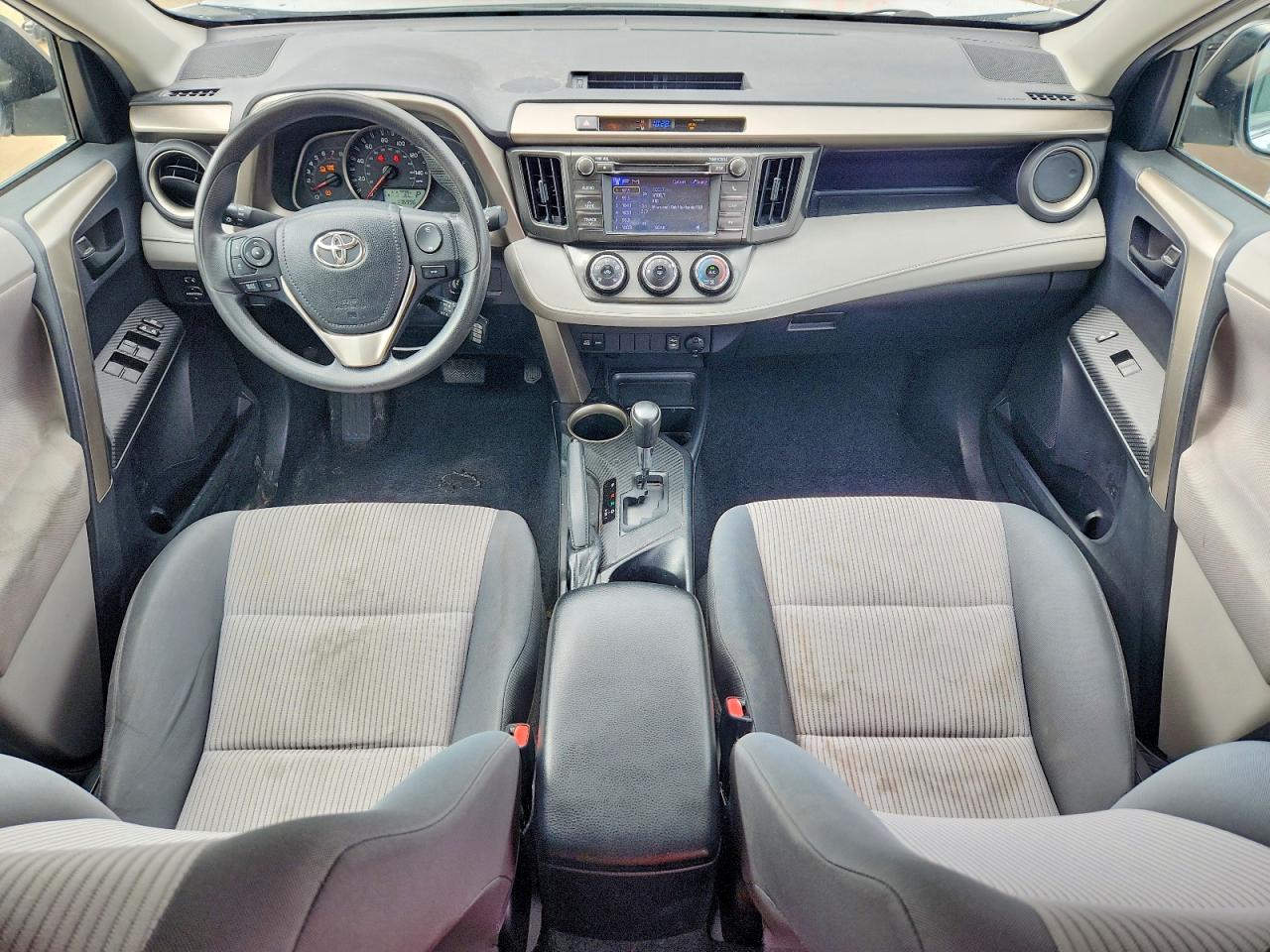 2013 Toyota Rav4 Le White vin: 2T3BFREV8DW025133